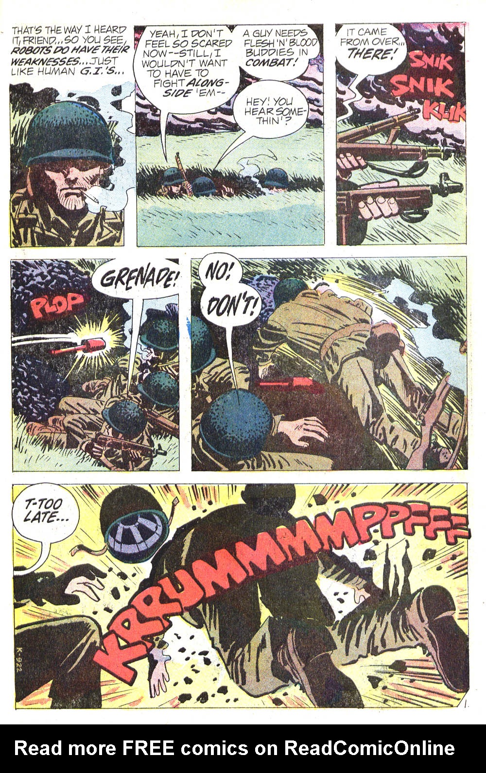 Read online Weird War Tales (1971) comic -  Issue #6 - 31