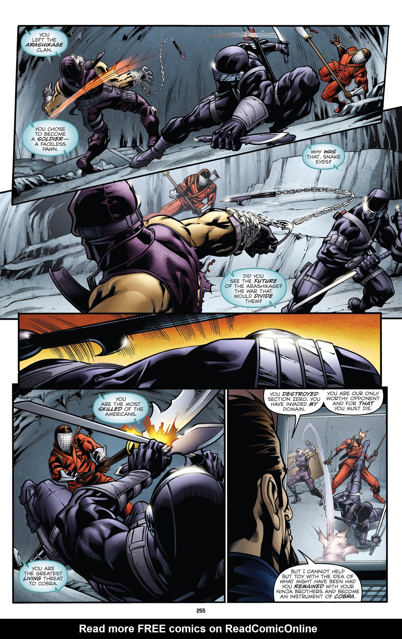 Read online G.I. Joe: The IDW Collection comic -  Issue # TPB 6 - 252