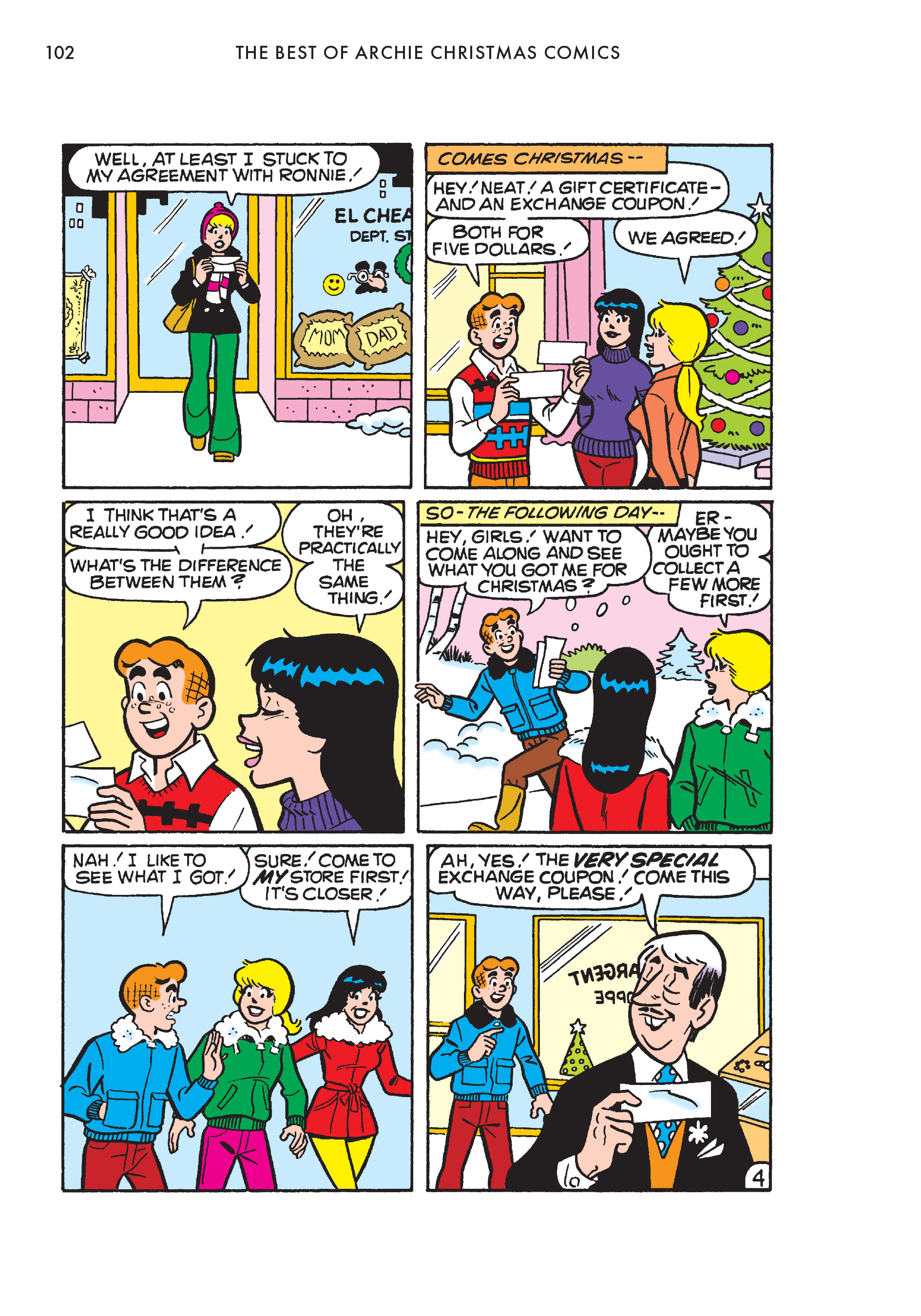 Read online The Best of Archie: Christmas Comics comic -  Issue # TPB (Part 2) - 1