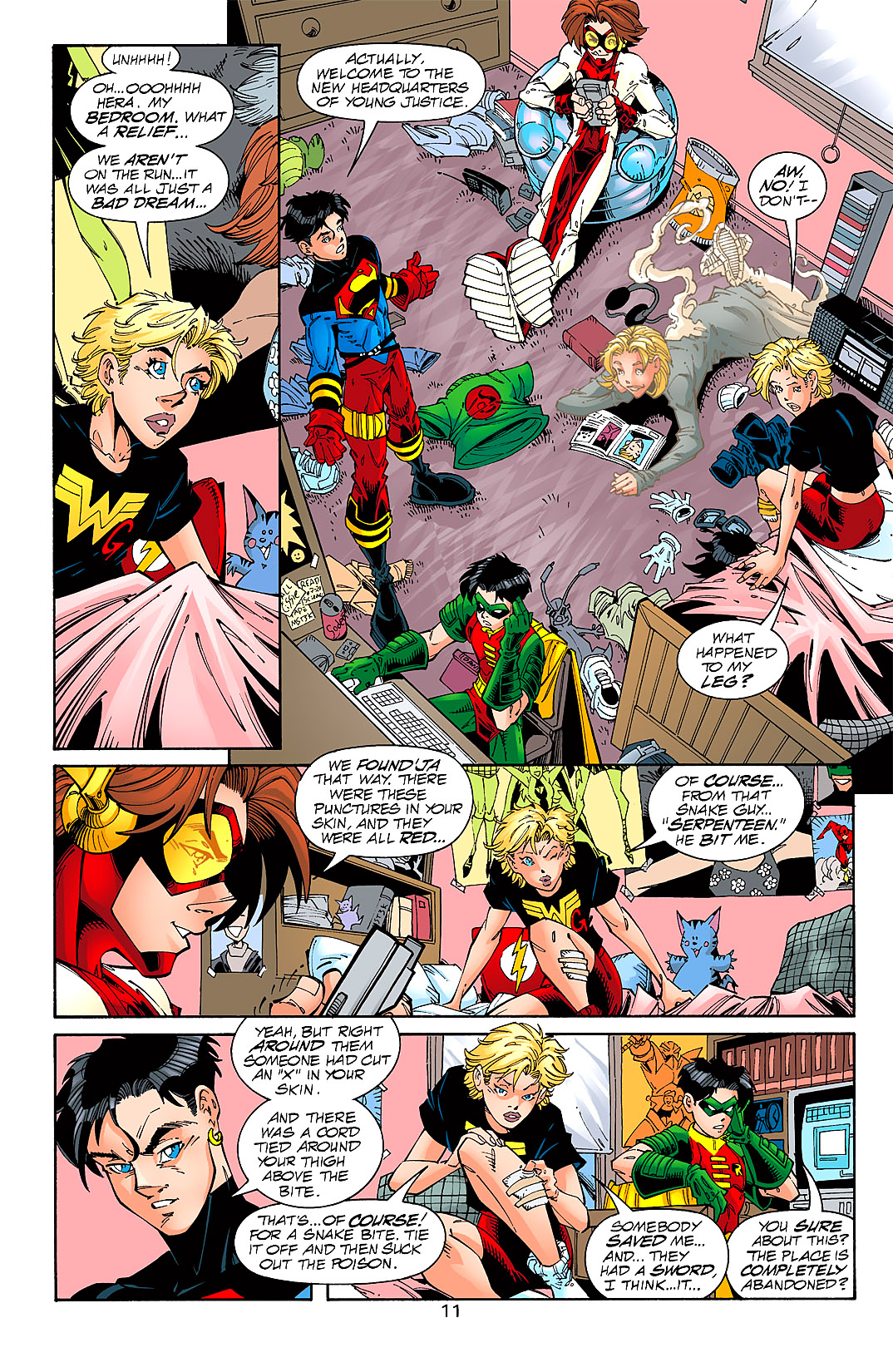 Read online Young Justice (1998) comic -  Issue #19 - 12