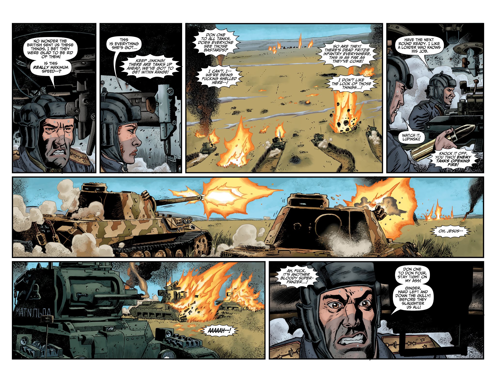 Read online World of Tanks II: Citadel comic -  Issue #2 - 4