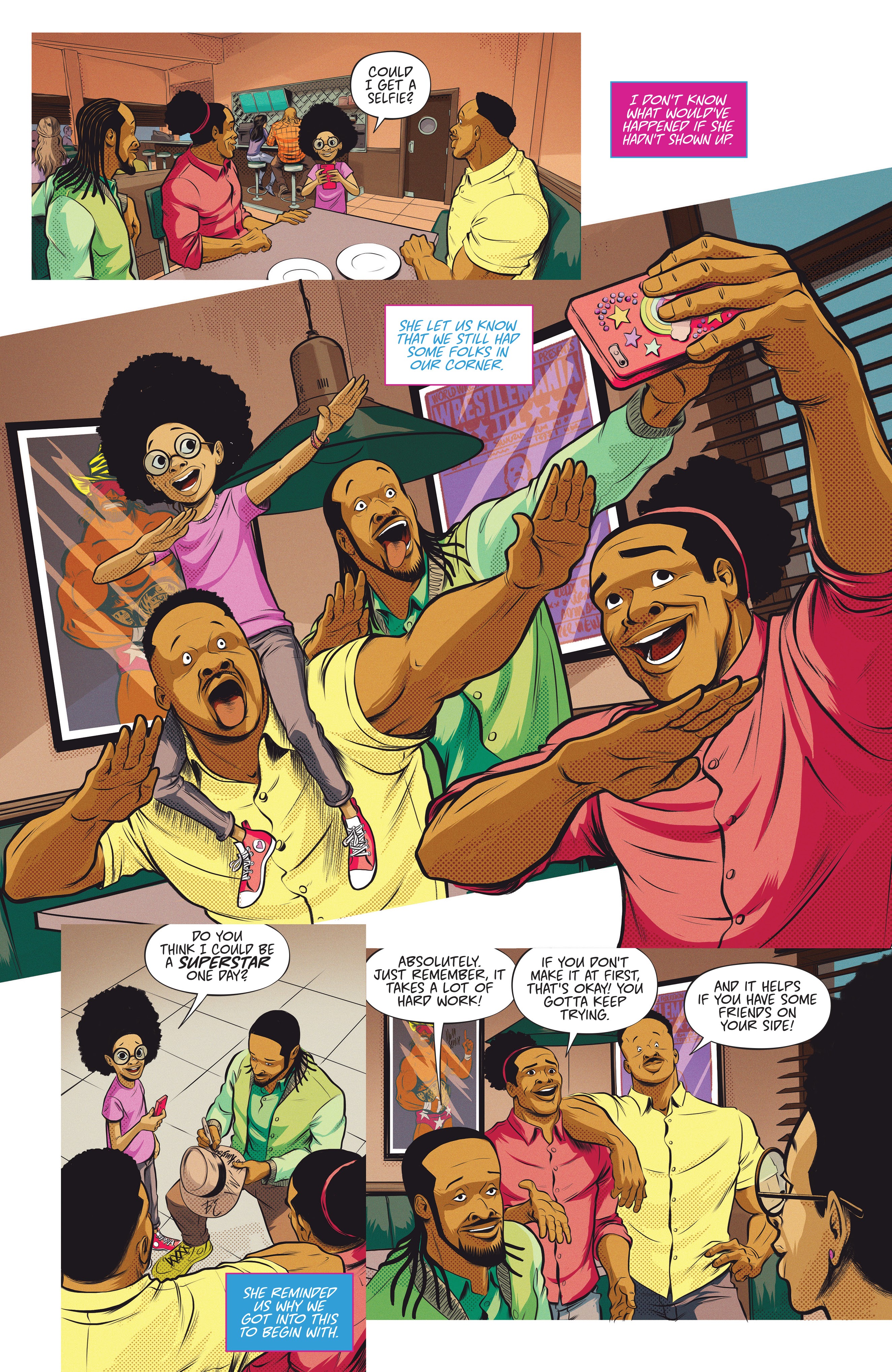 Read online WWE The New Day: Power of Positivity comic -  Issue #2 - 33