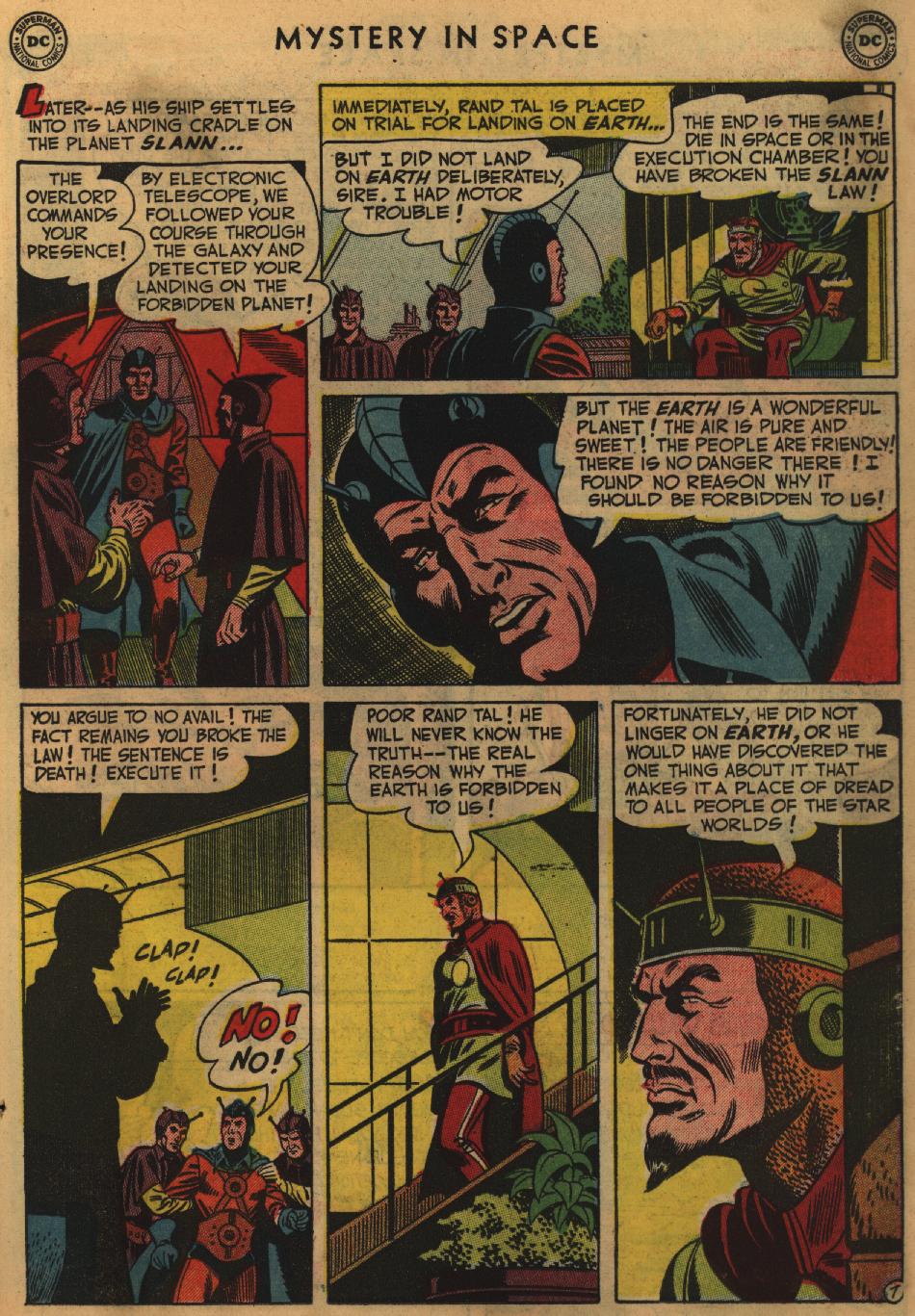 Read online Mystery in Space (1951) comic -  Issue #8 - 19