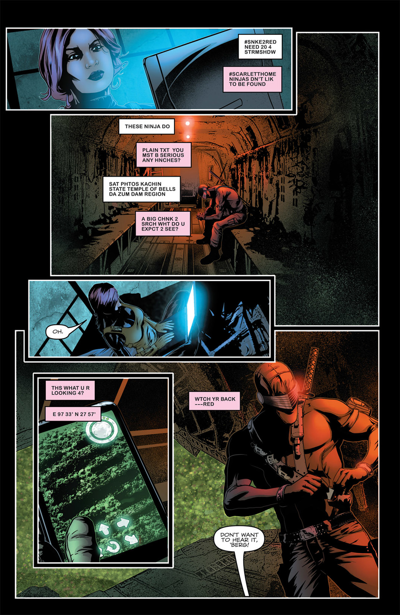 Read online G.I. Joe: Snake Eyes comic -  Issue #10 - 14