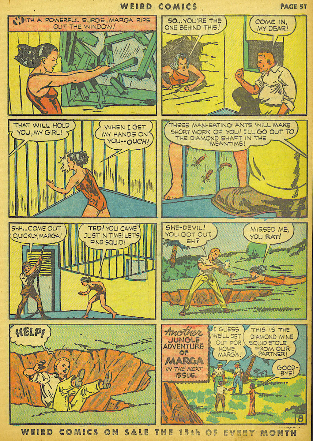 Read online Weird Comics comic -  Issue #11 - 51