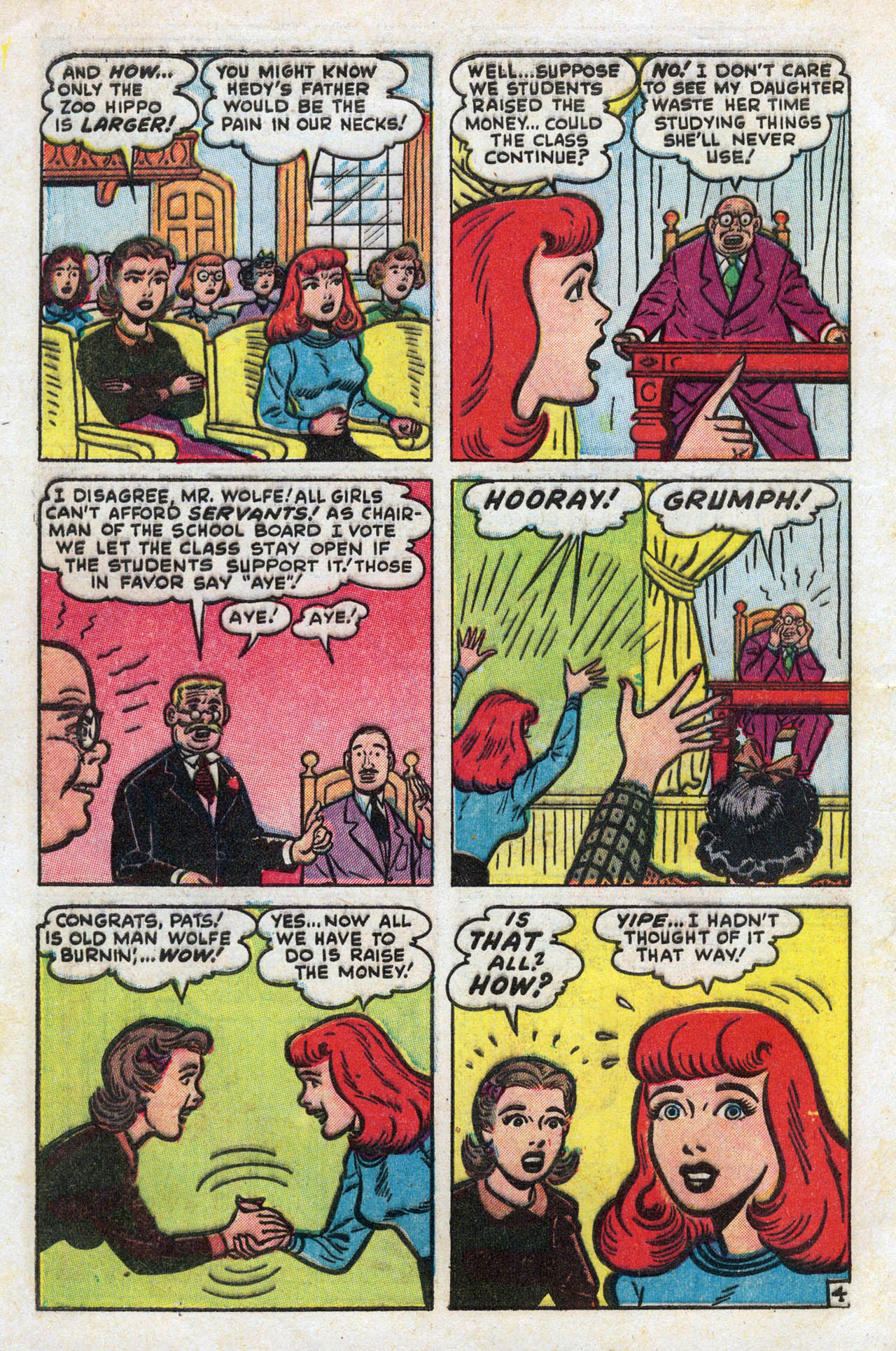 Read online Patsy Walker comic -  Issue #35 - 6