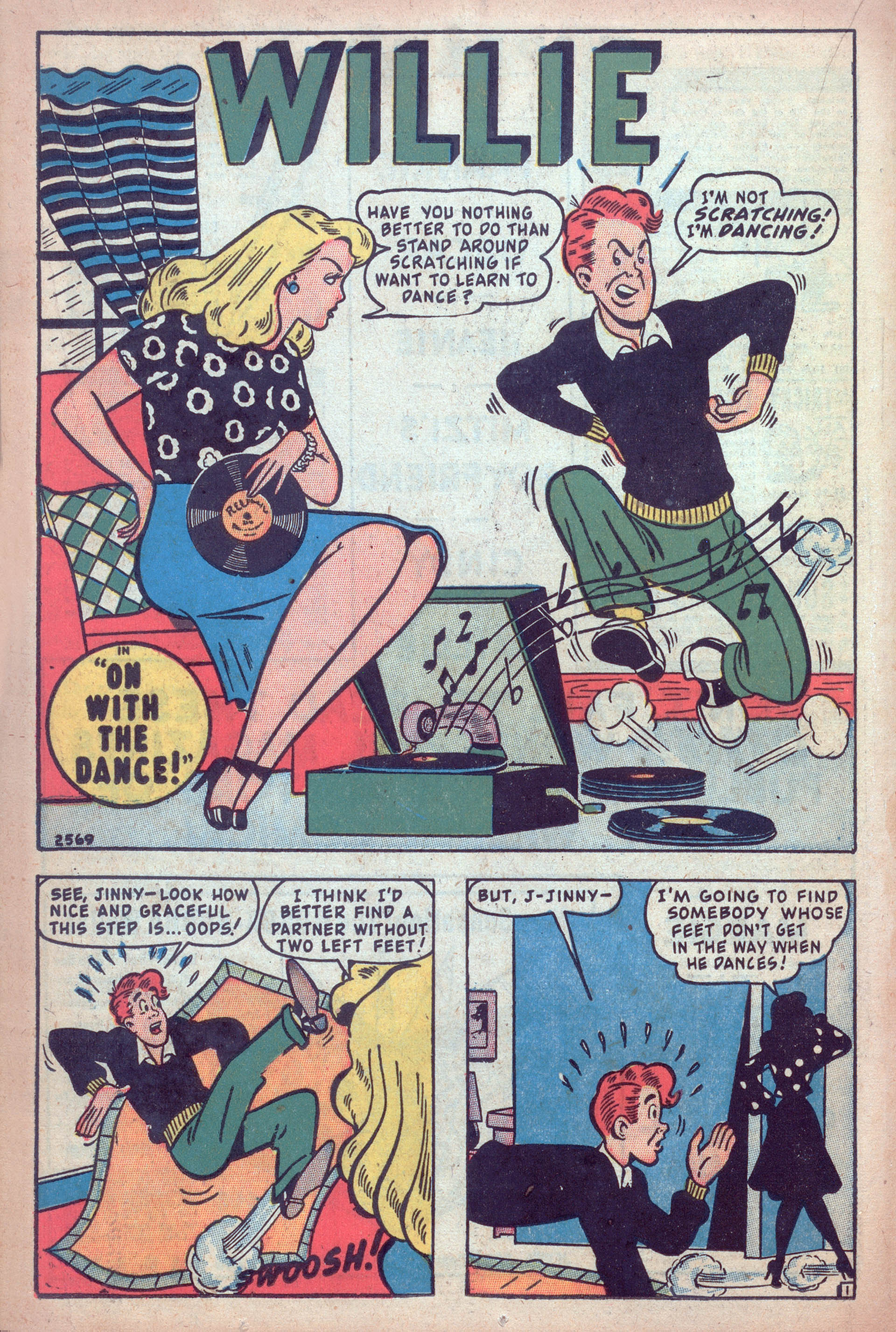 Read online Willie Comics (1946) comic -  Issue #14 - 26