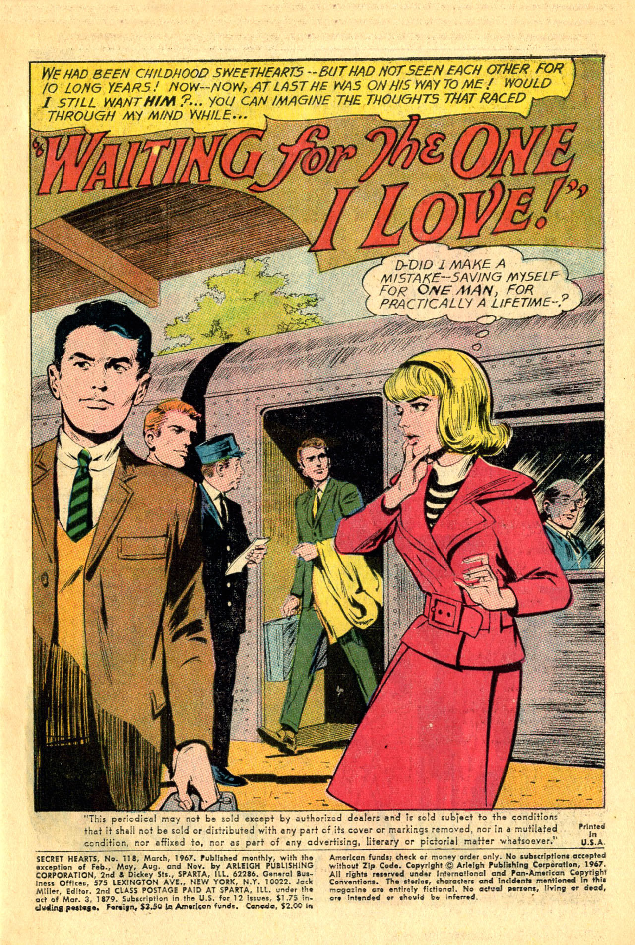 Read online Secret Hearts comic -  Issue #118 - 3