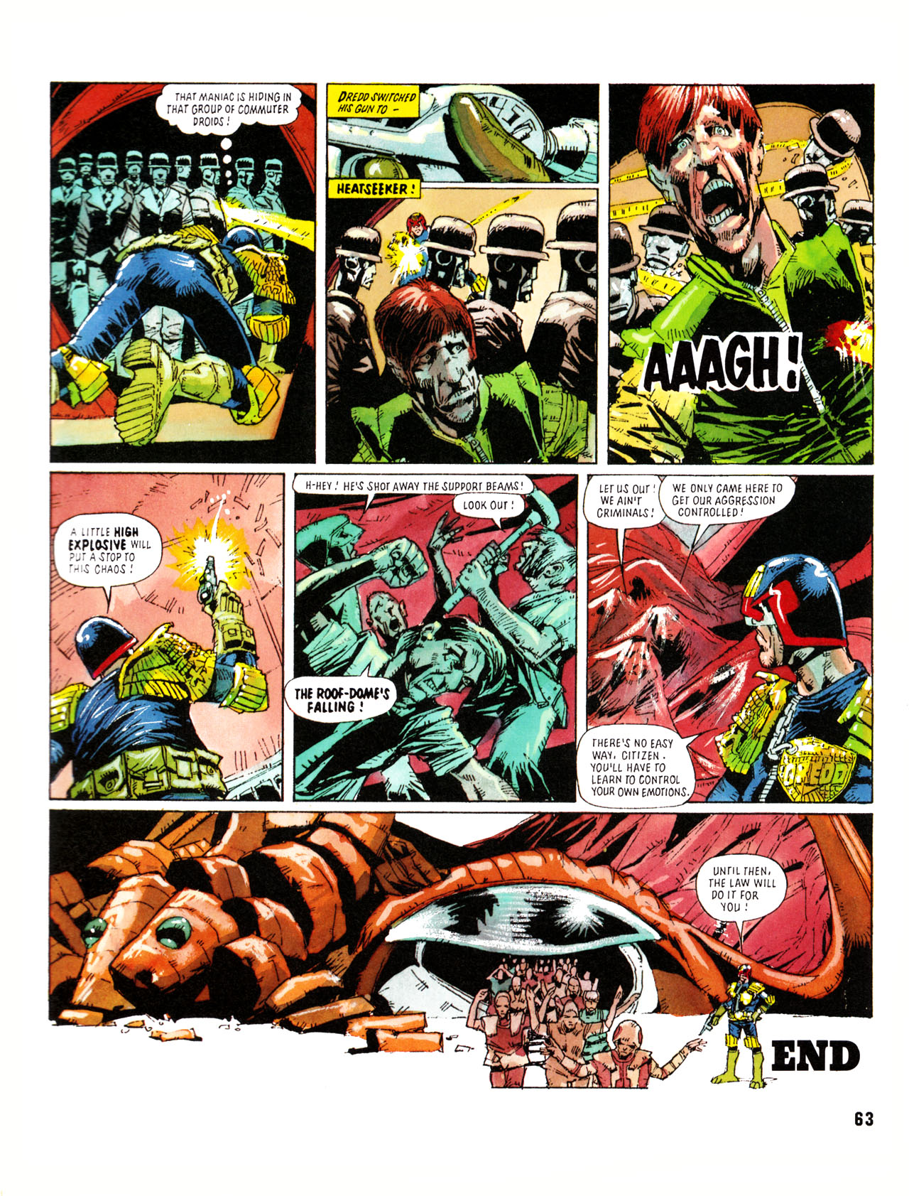 Read online Judge Dredd Definitive Editions comic -  Issue # TPB Bad Science - 59