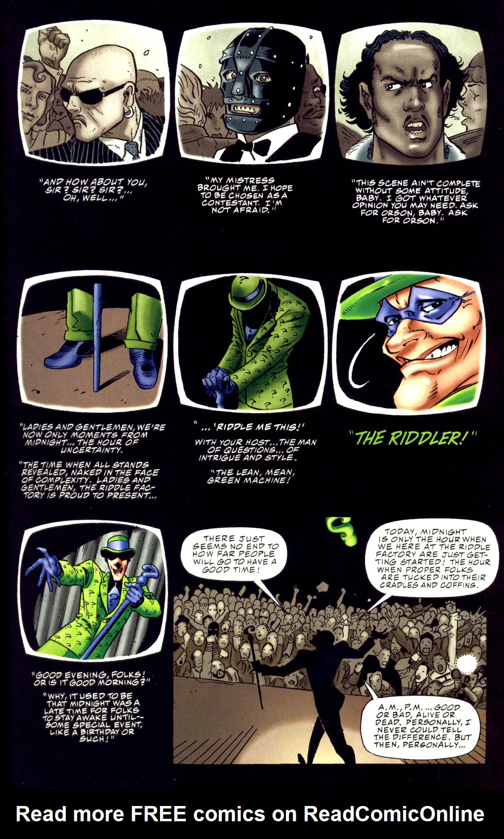 Read online Batman: Riddler - The Riddle Factory comic -  Issue # Full - 5