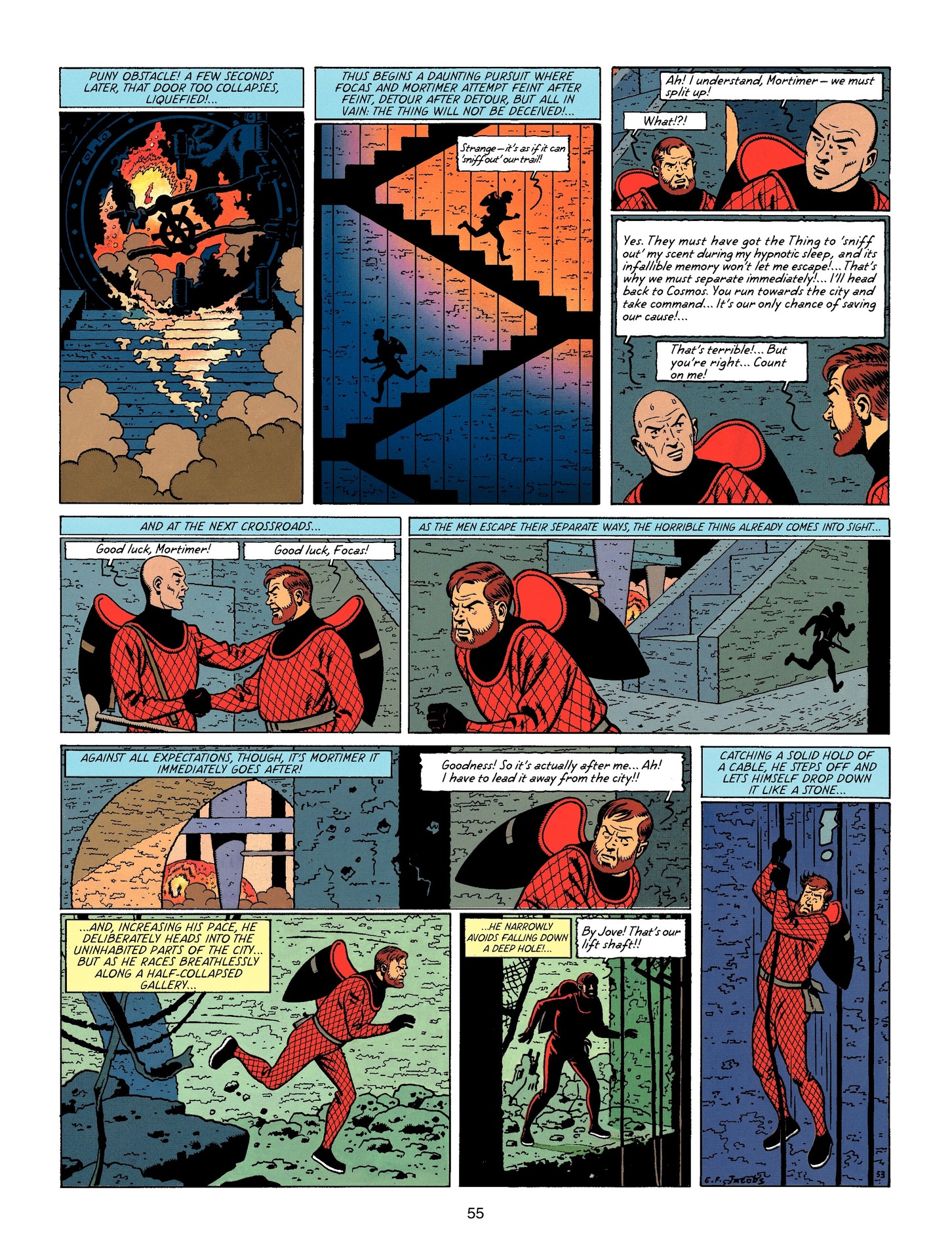 Read online Blake & Mortimer comic -  Issue #19 - 55