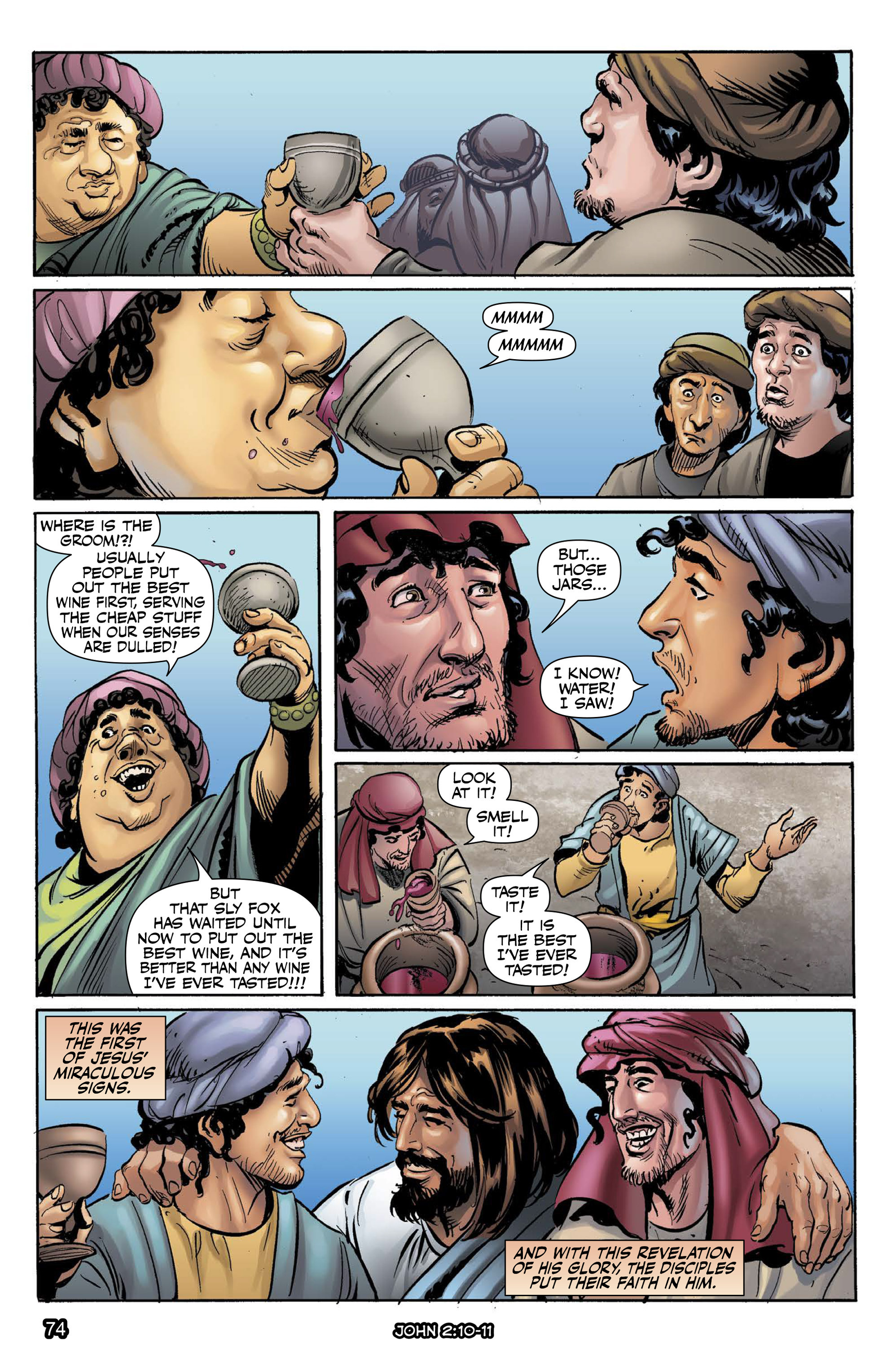 Read online The Kingstone Bible comic -  Issue #9 - 78