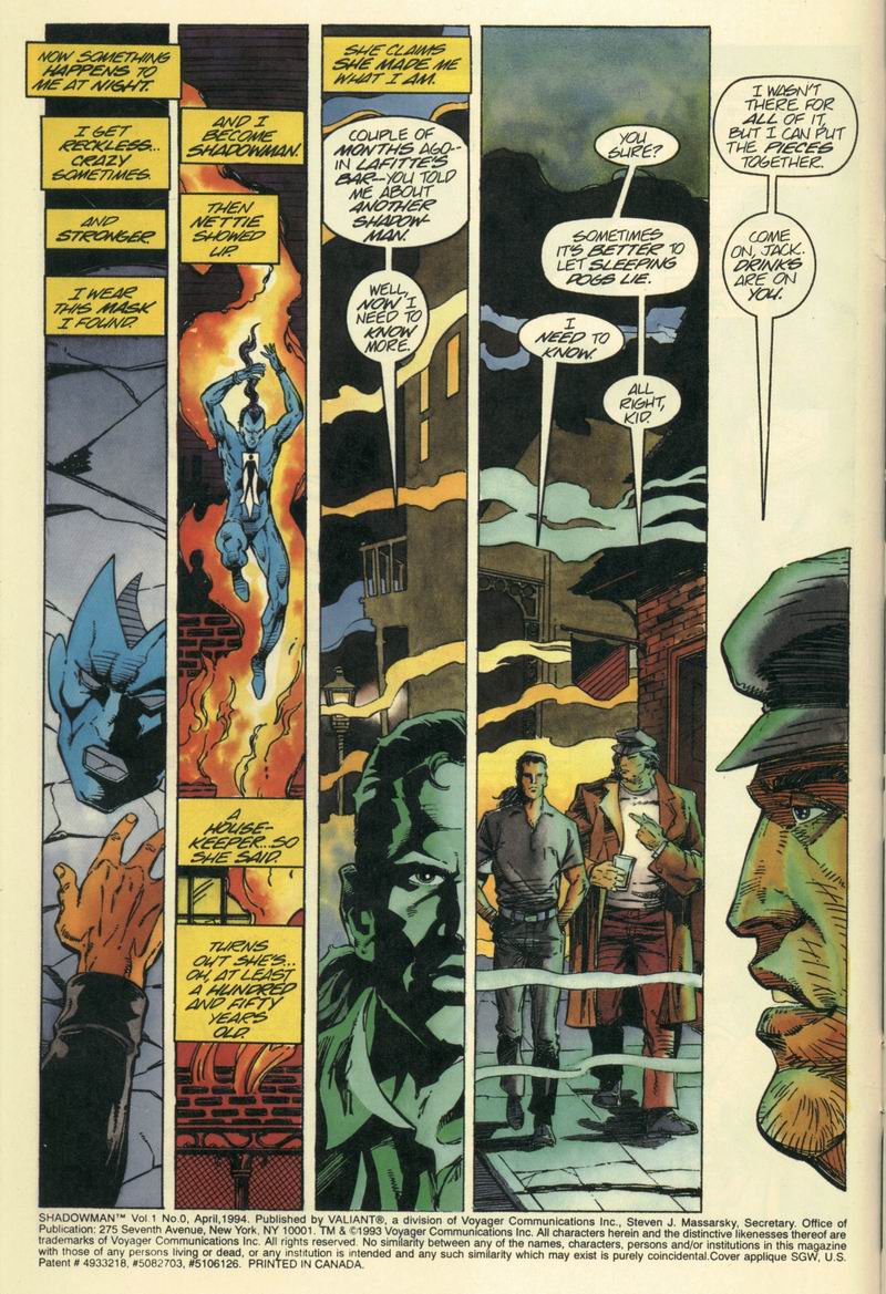 Read online Shadowman (1992) comic -  Issue #0 - 3