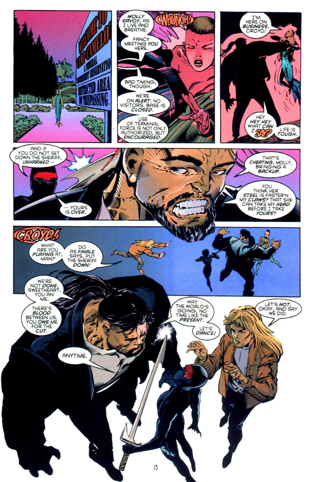 Read online Sovereign Seven comic -  Issue #16 - 15