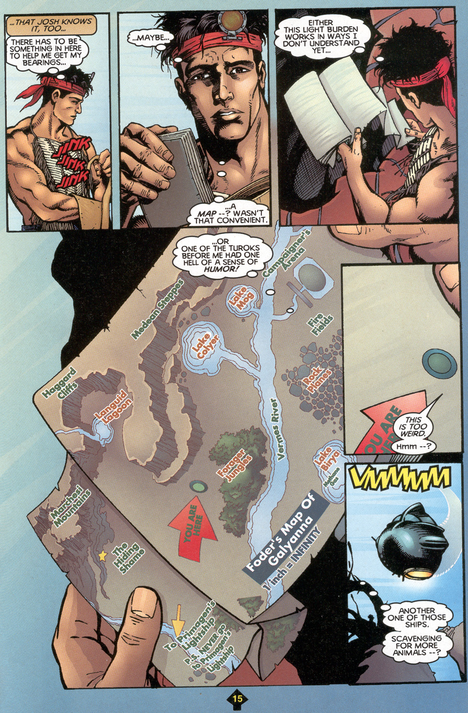 Read online Turok: Spring Break in The Lost Land comic -  Issue # Full - 15