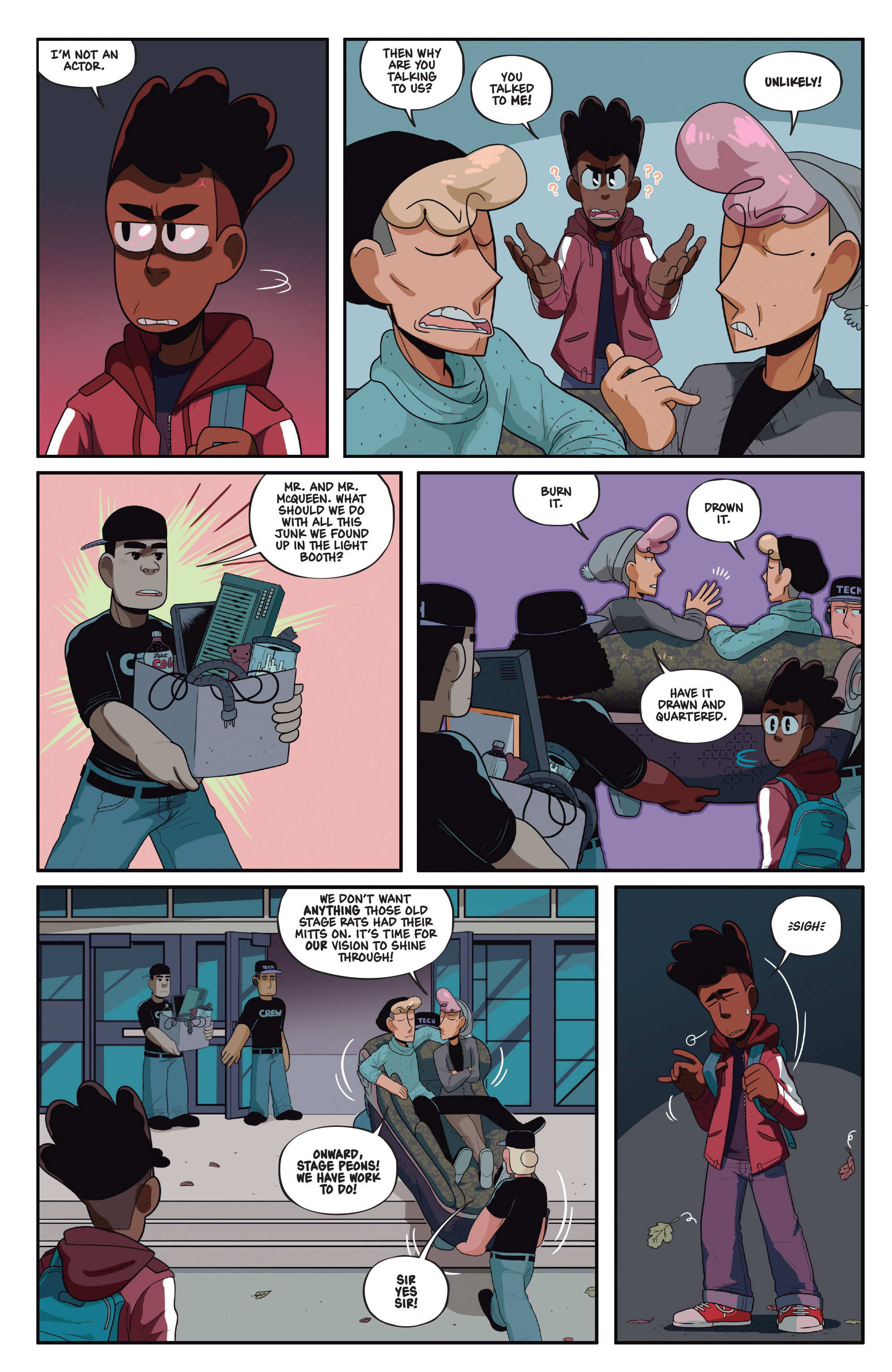 Read online The Backstagers comic -  Issue #7 - 5