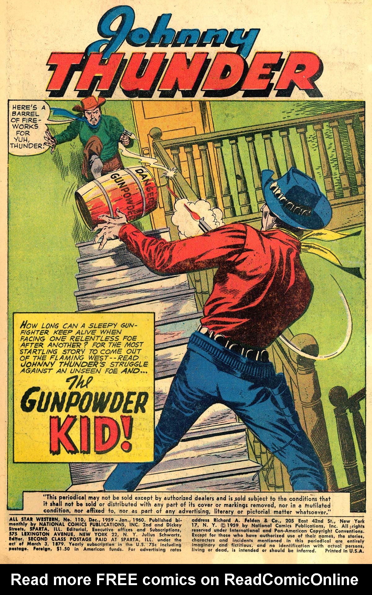 Read online All-Star Western (1951) comic -  Issue #110 - 3