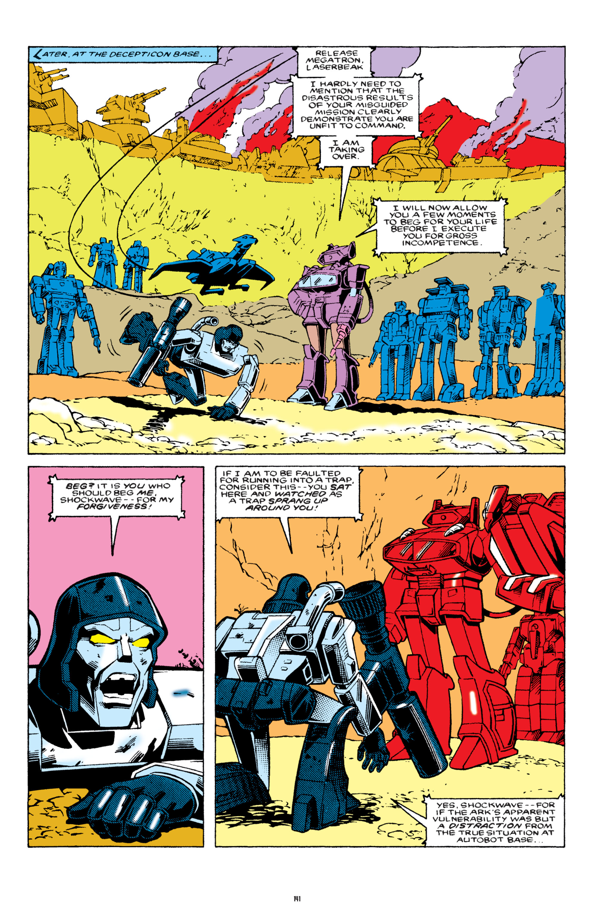 Read online The Transformers Classics comic -  Issue # TPB 2 - 142
