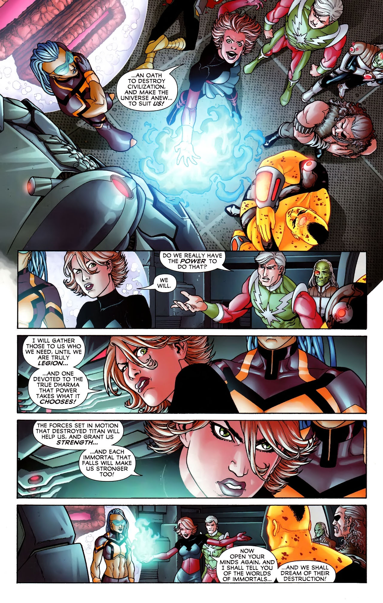 Read online Legion of Super-Villains comic -  Issue # Full - 18