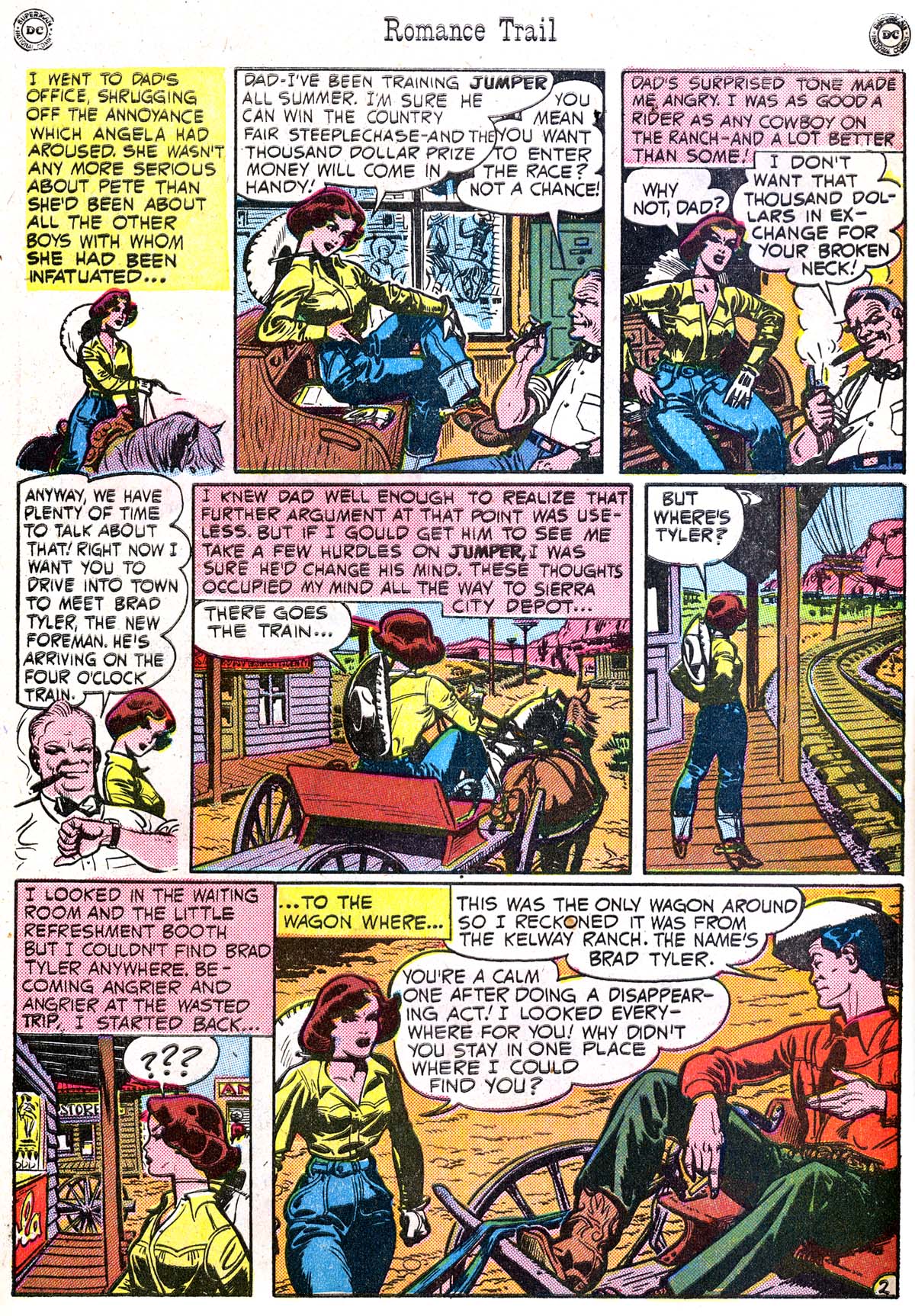 Read online Romance Trail comic -  Issue #6 - 44