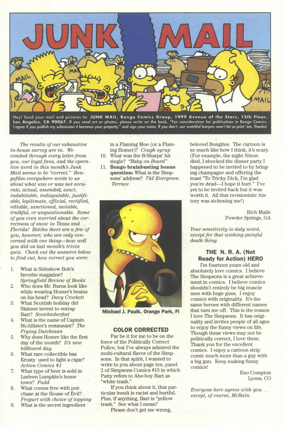 Read online Simpsons Comics comic -  Issue #18 - 24