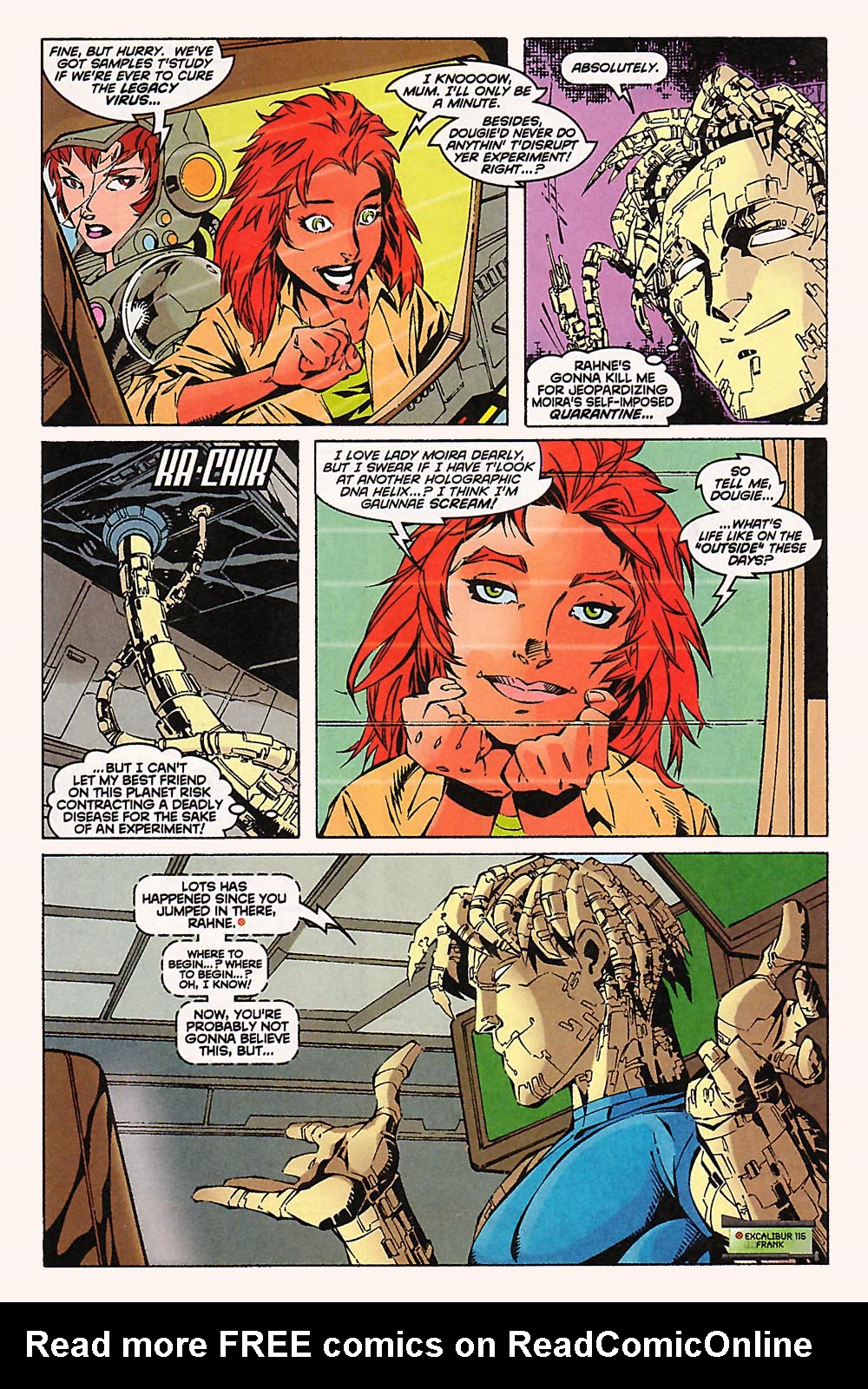 Read online Excalibur (1988) comic -  Issue #120 - 5