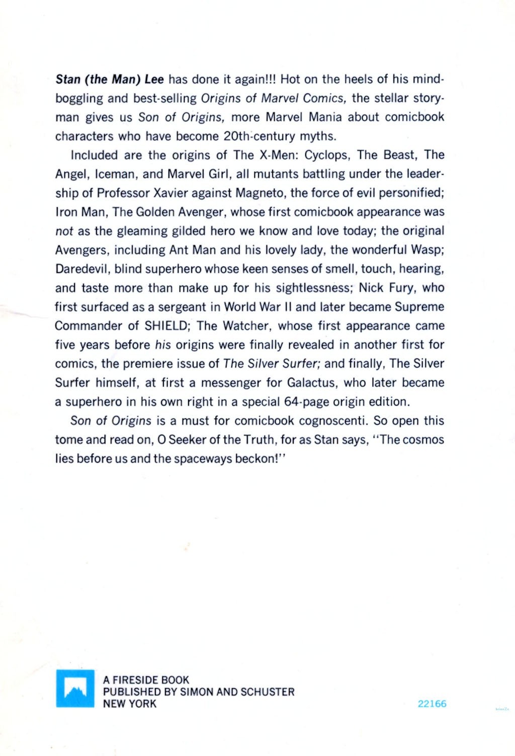 Read online Son of Origins of Marvel Comics comic -  Issue # TPB - 230