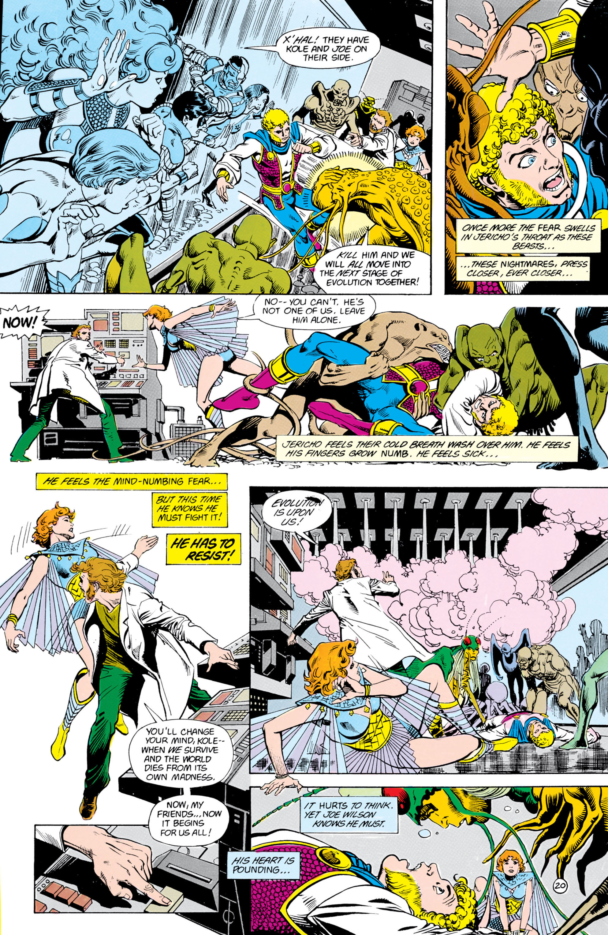 Read online The New Teen Titans (1984) comic -  Issue #11 - 21