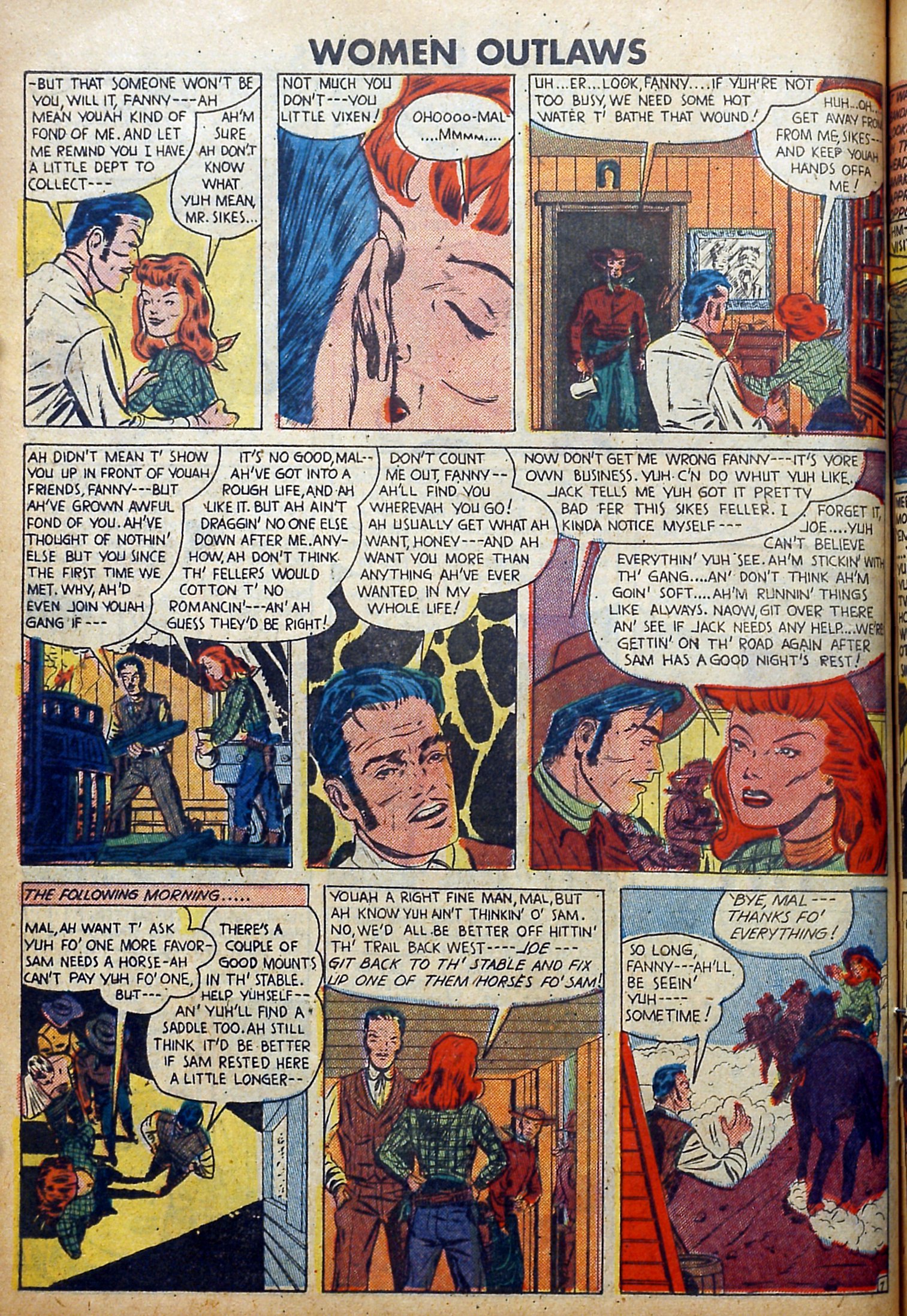 Read online Women Outlaws comic -  Issue #5 - 7