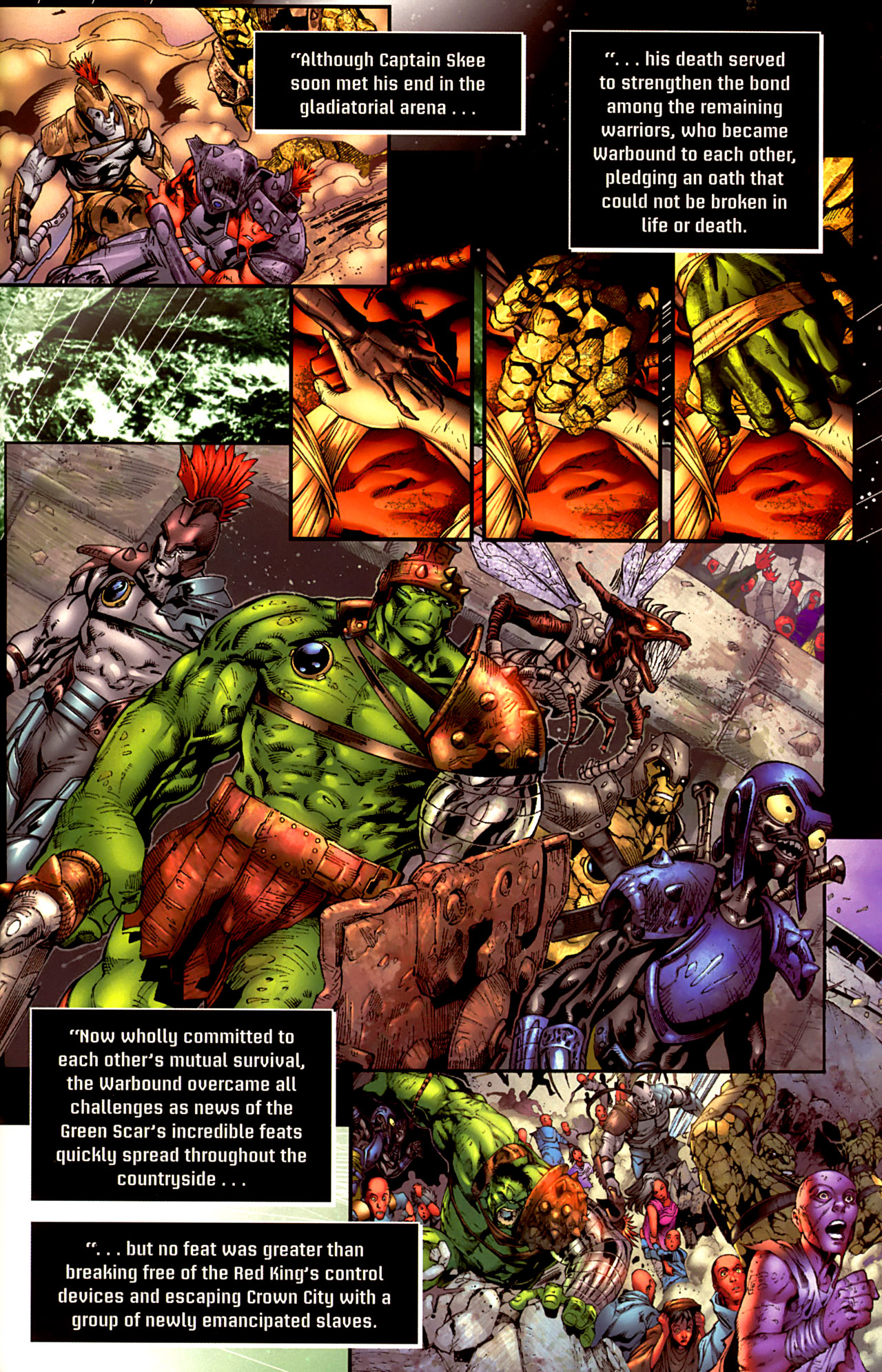 Read online Skaar: Son of Hulk Presents: Savage World of Sakaar comic -  Issue # Full - 41