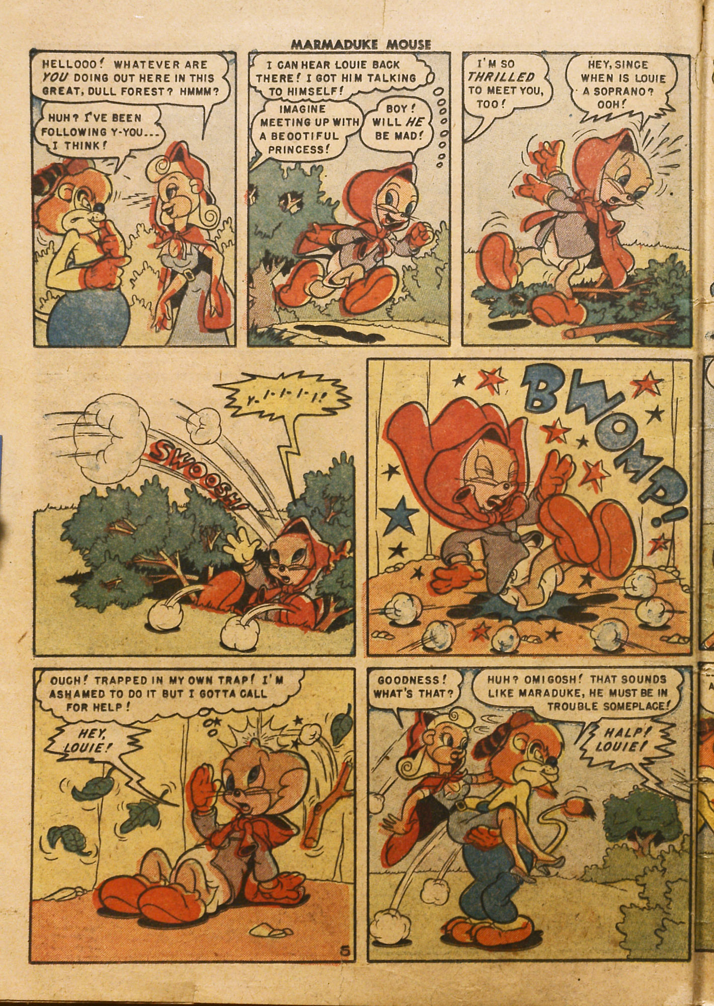 Read online Marmaduke Mouse comic -  Issue #19 - 28