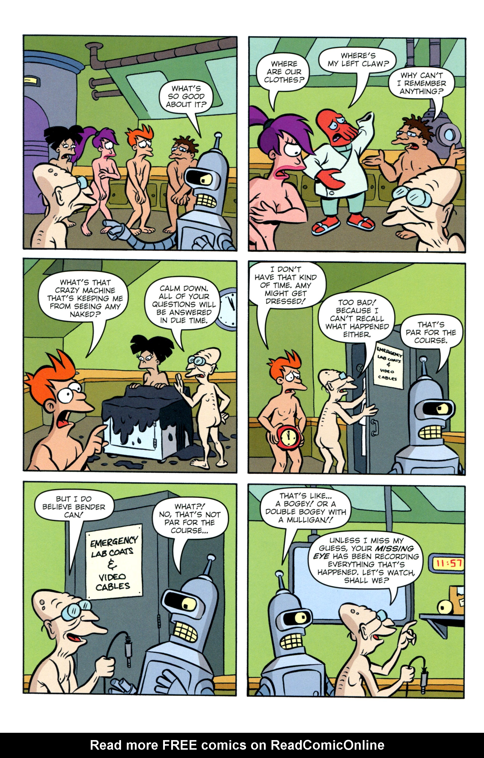 Read online Futurama Comics comic -  Issue #68 - 3