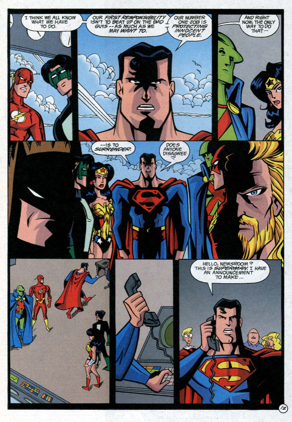 Read online Adventures in the DC Universe comic -  Issue #12 - 13