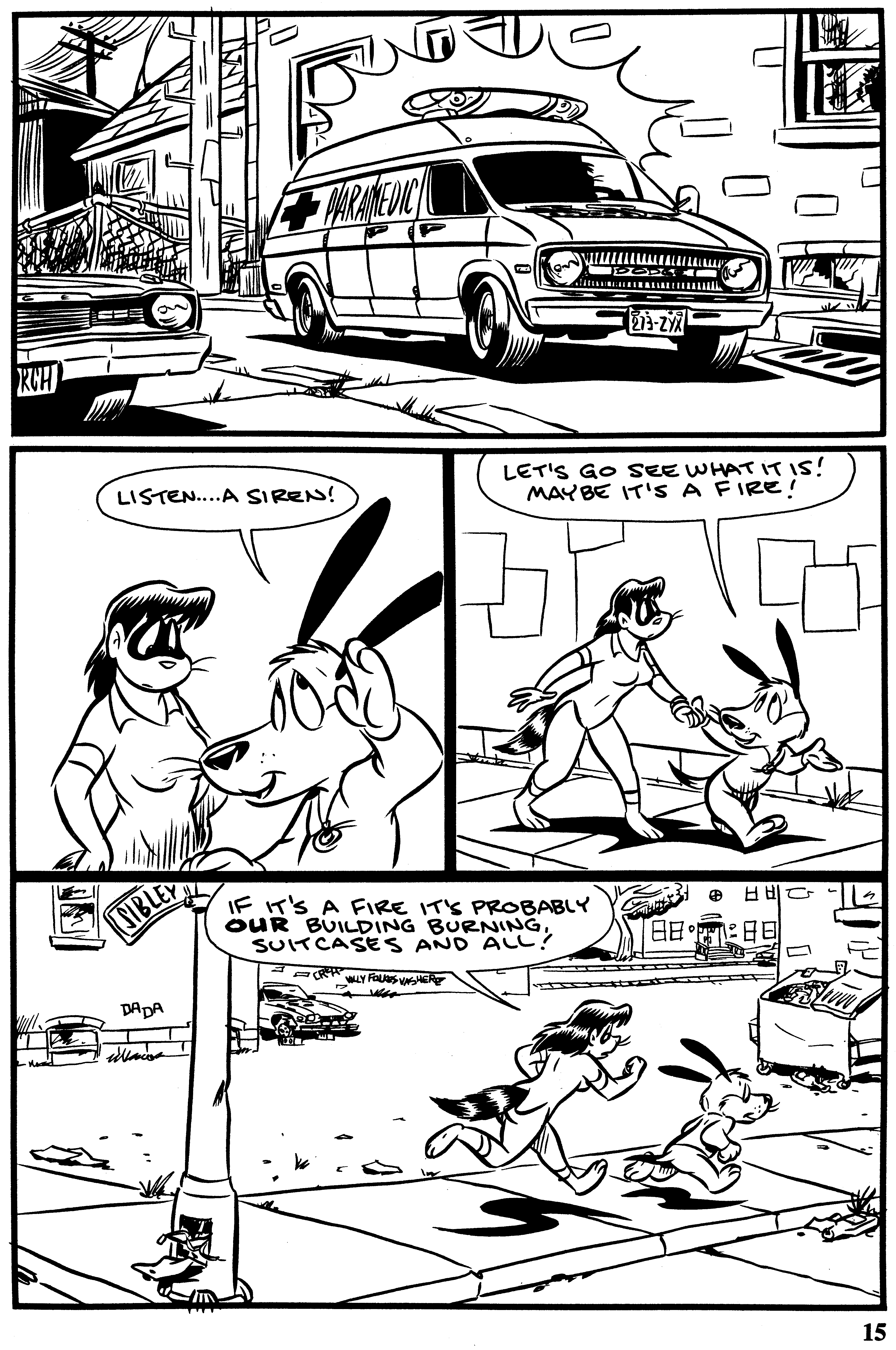 Read online Critters comic -  Issue #42 - 17