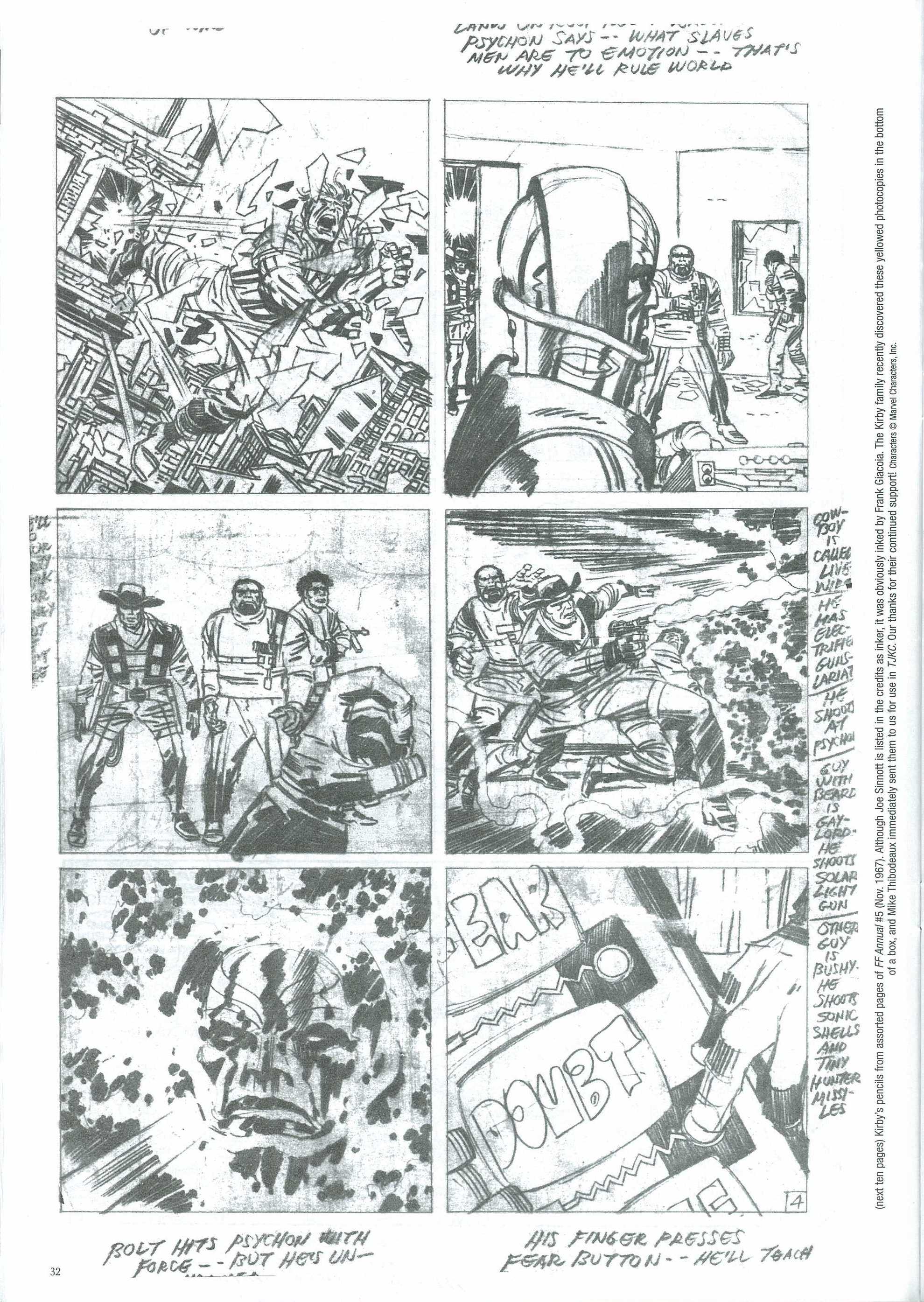 Read online The Jack Kirby Collector comic -  Issue #33 - 34