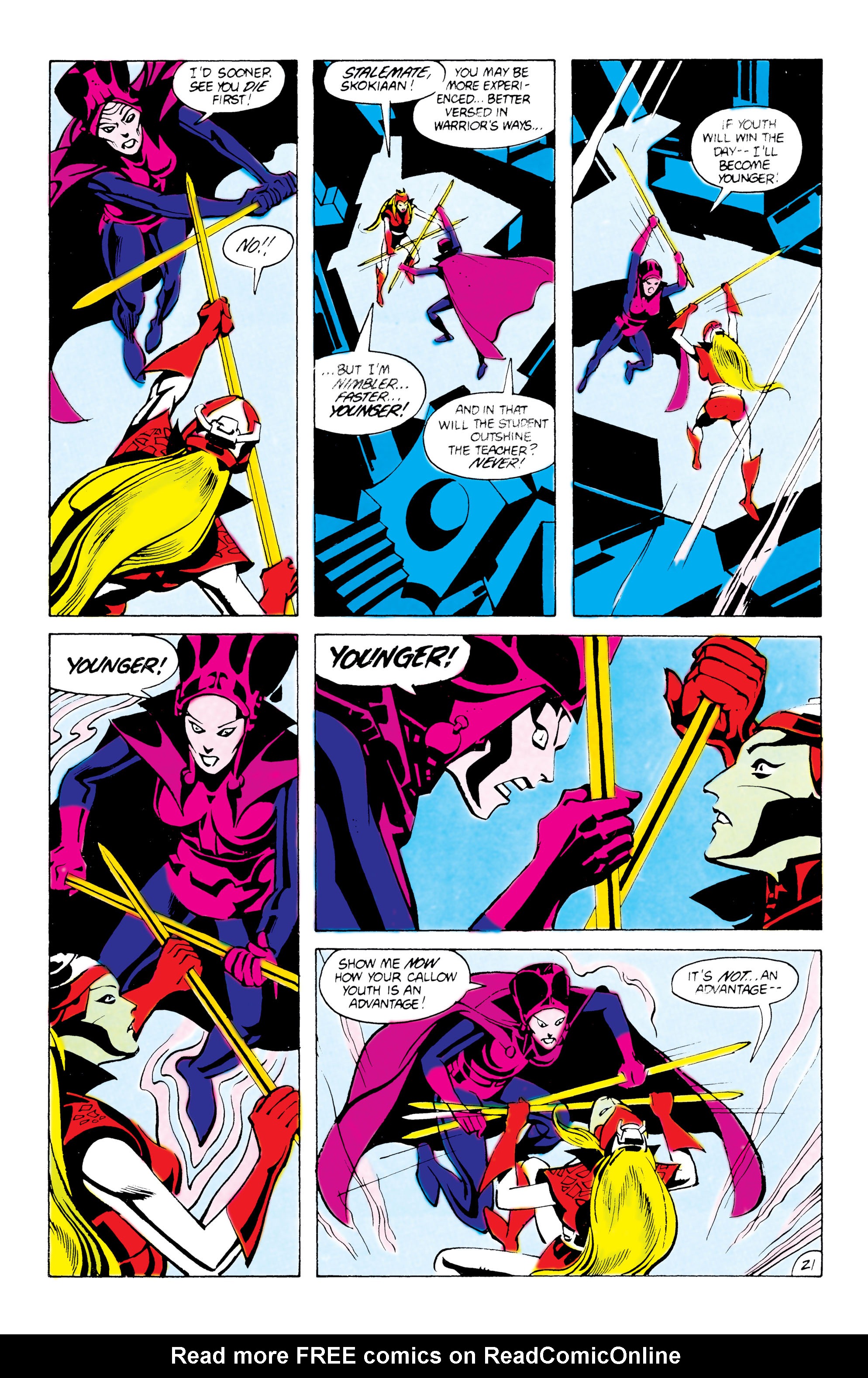 Read online The Omega Men (1983) comic -  Issue #16 - 22