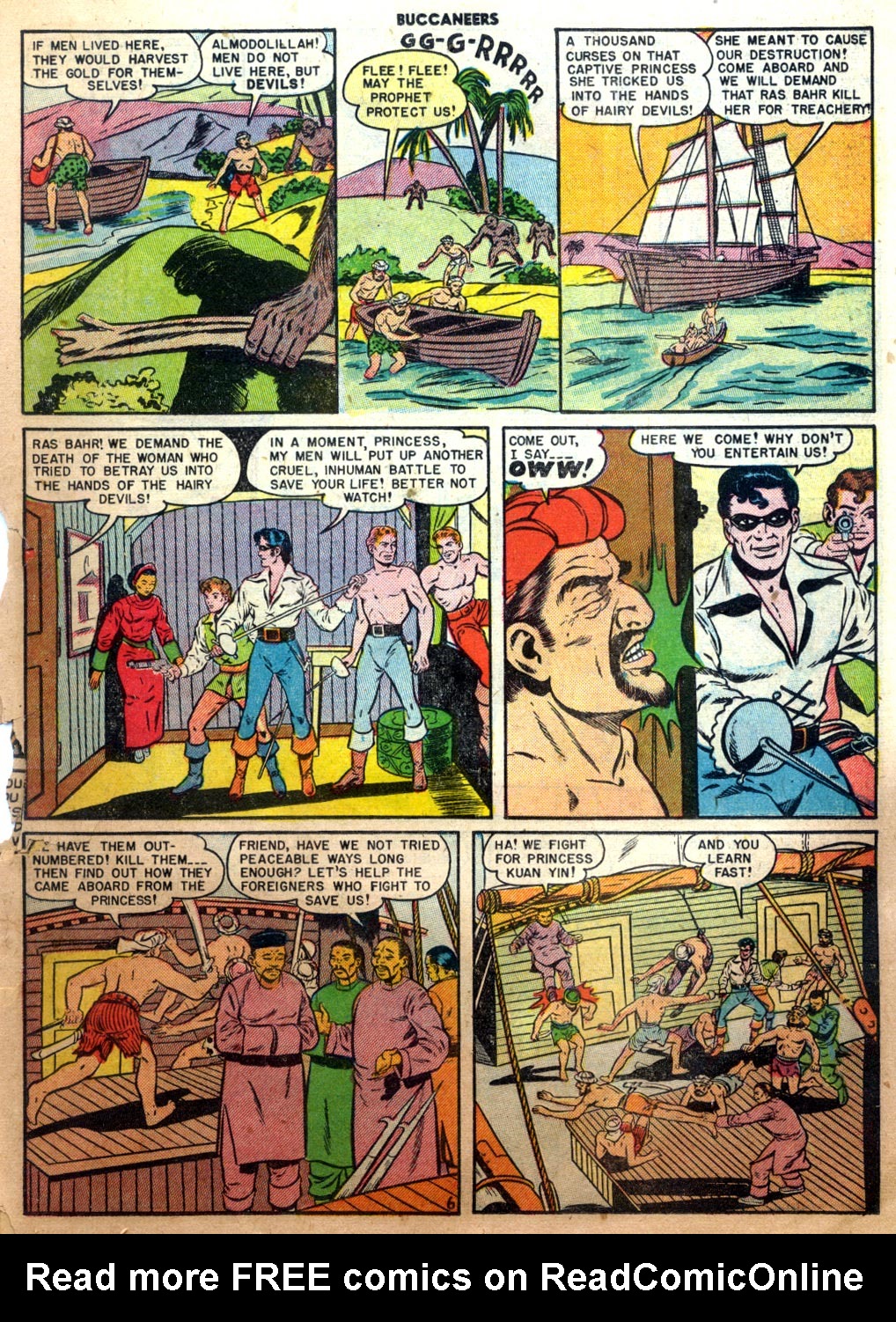 Read online Buccaneers comic -  Issue #26 - 31