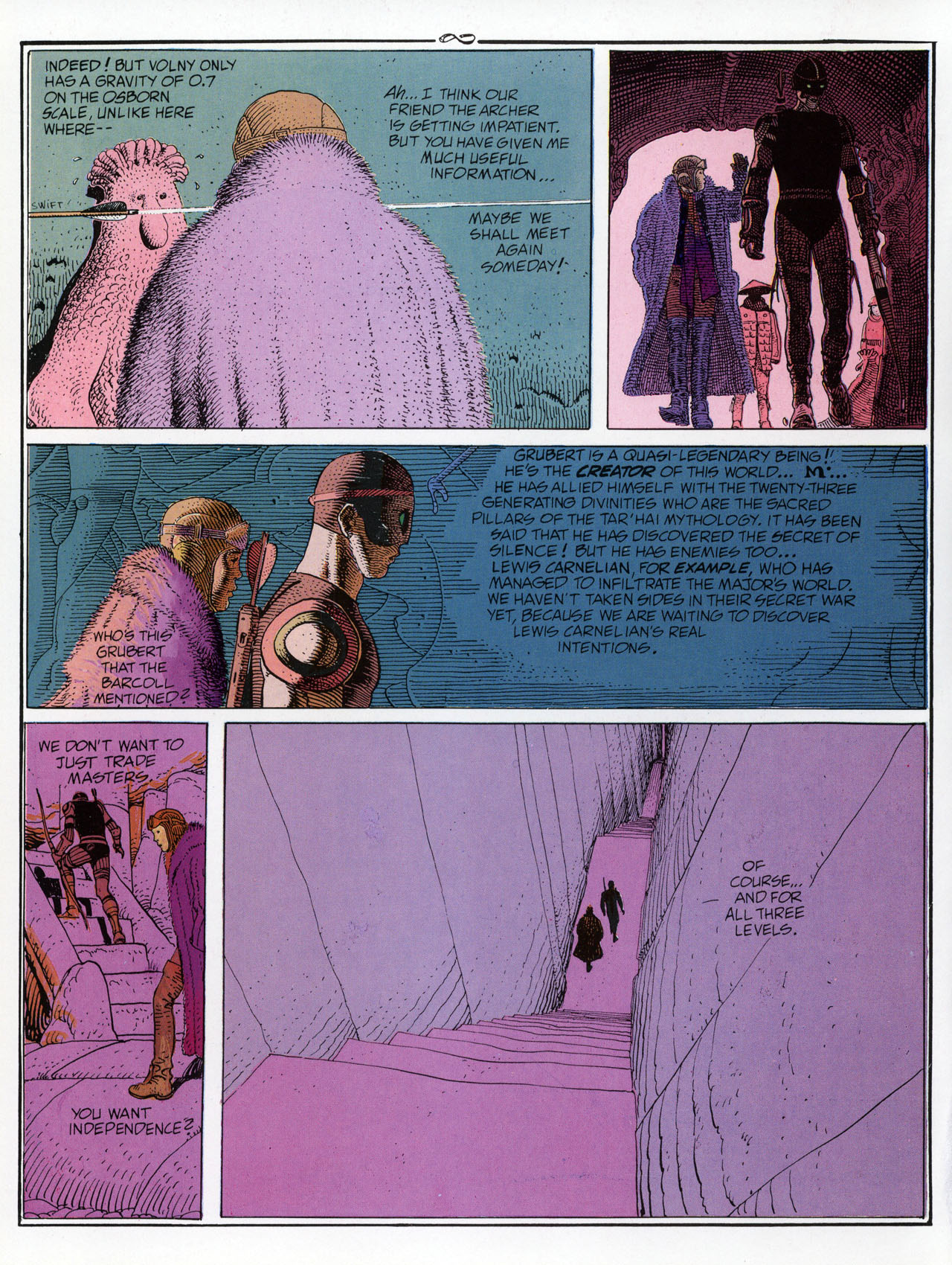 Read online Epic Graphic Novel: Moebius comic -  Issue # TPB 3 - 58