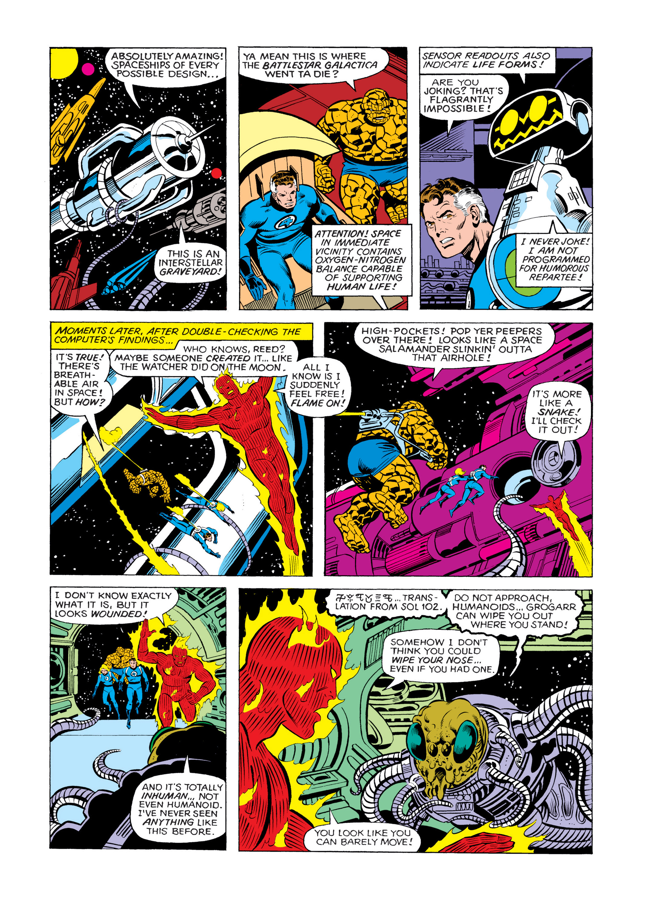 Read online Marvel Masterworks: The Fantastic Four comic -  Issue # TPB 19 (Part 2) - 7
