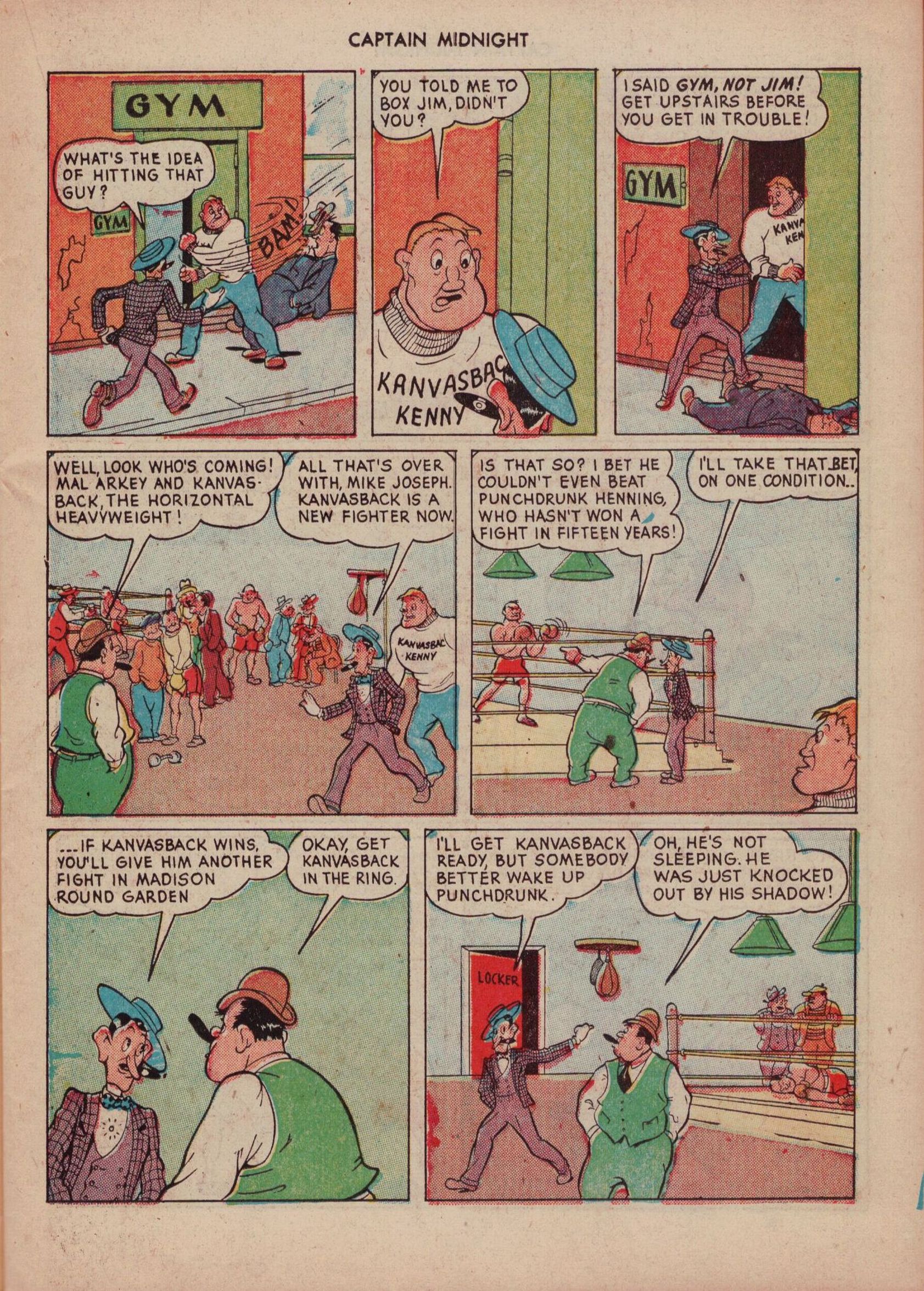Read online Captain Midnight (1942) comic -  Issue #40 - 15