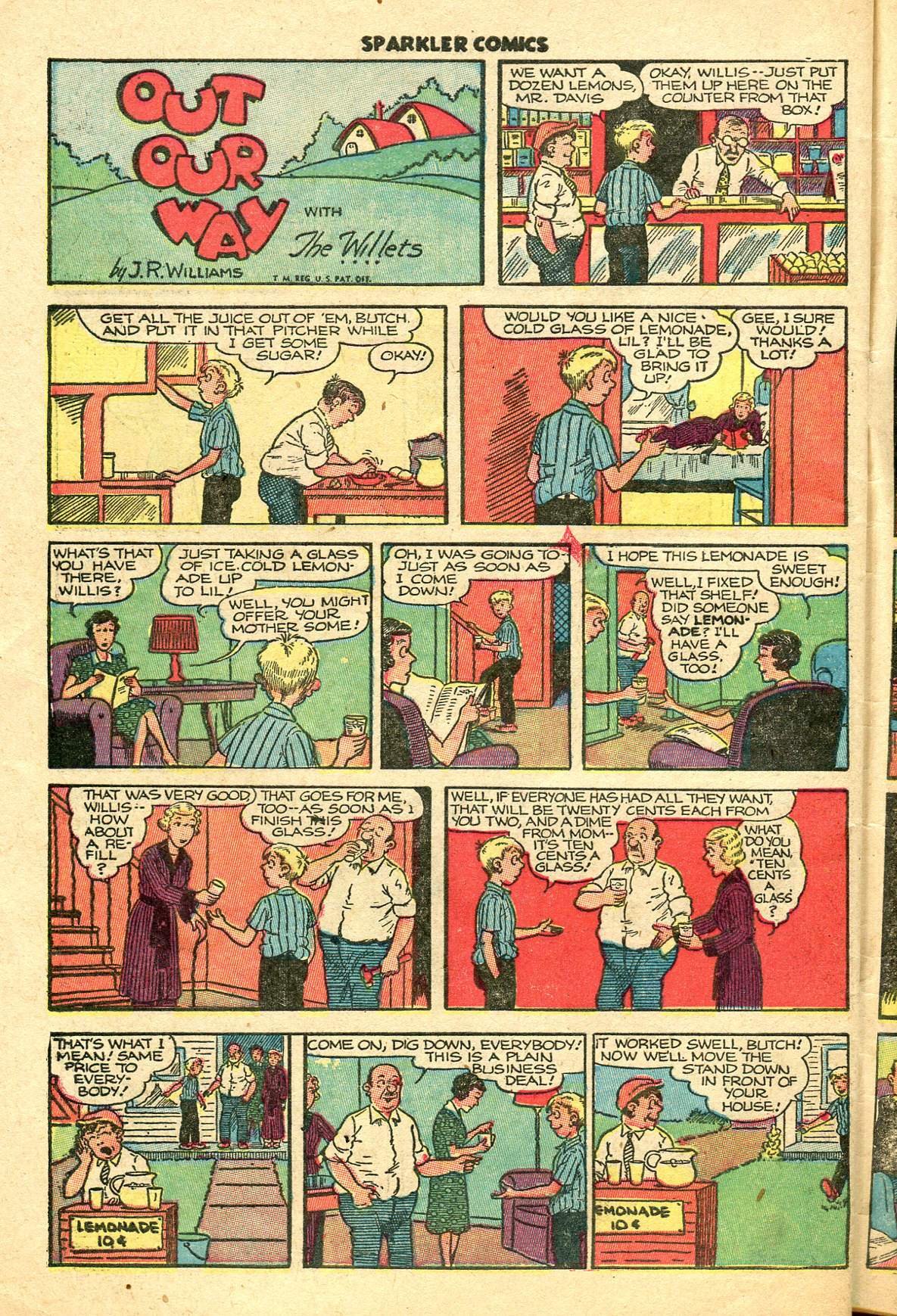 Read online Sparkler Comics comic -  Issue #59 - 48
