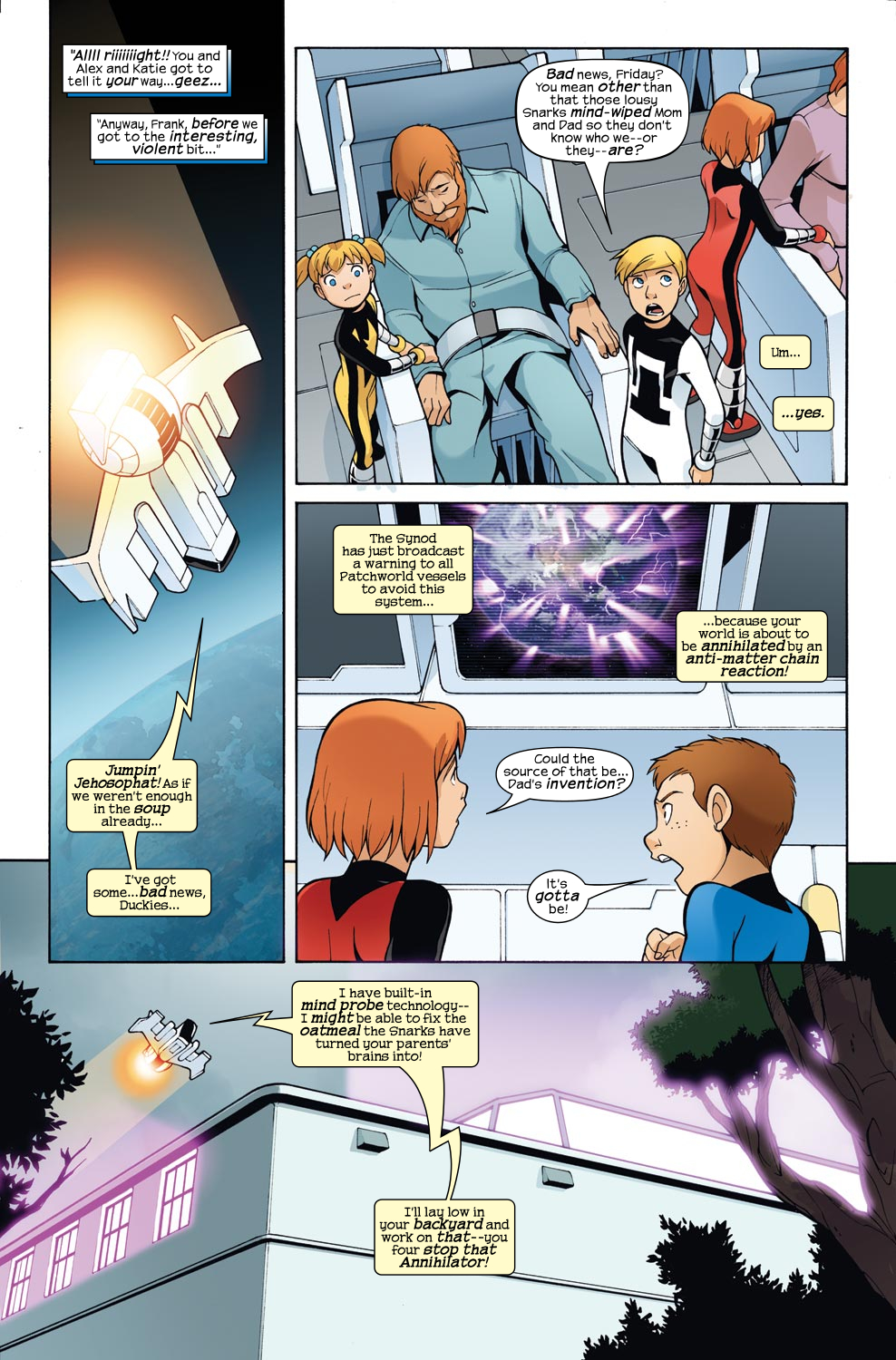 Read online Power Pack: Day One comic -  Issue #4 - 5