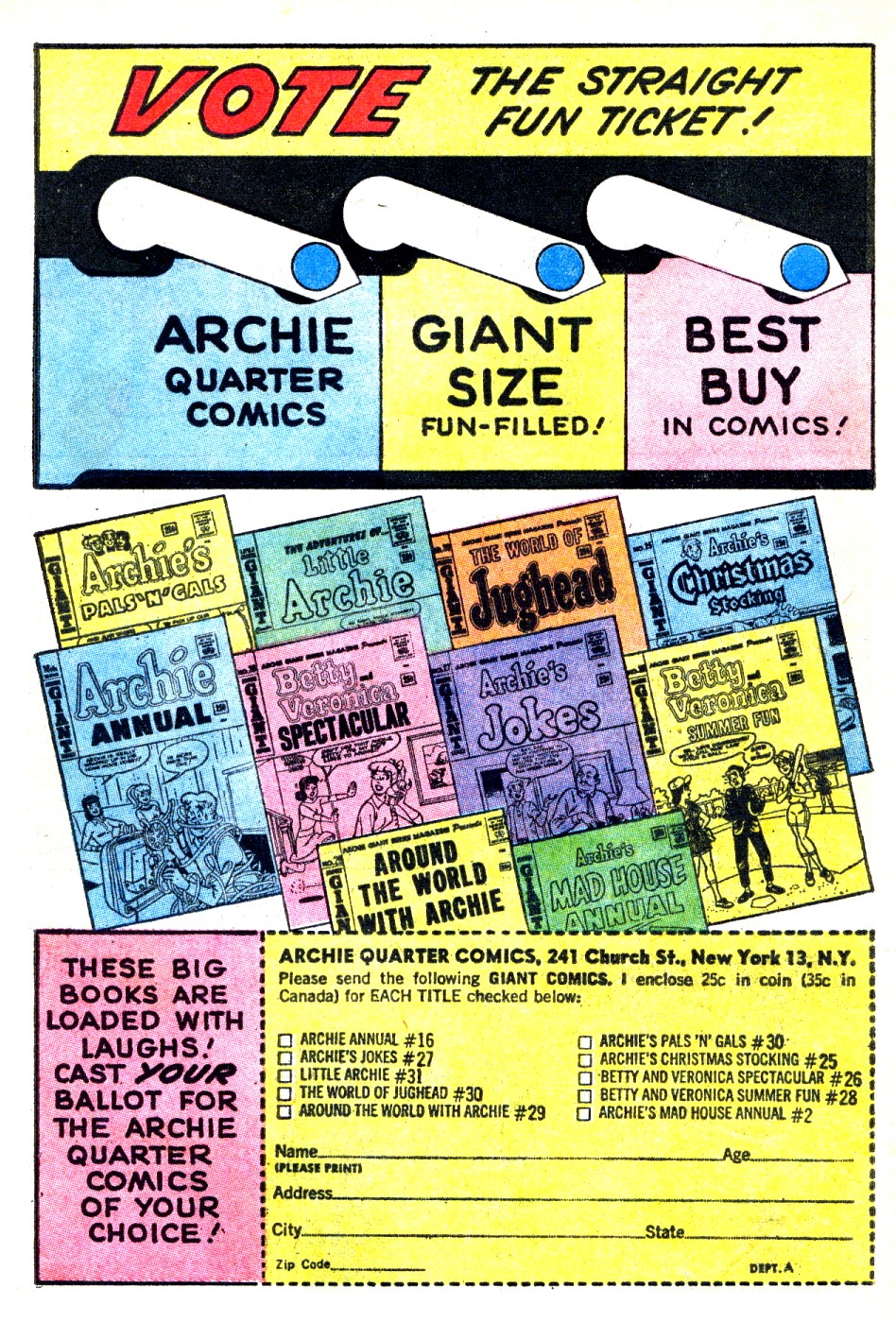 Read online Archie's Madhouse comic -  Issue #35 - 30