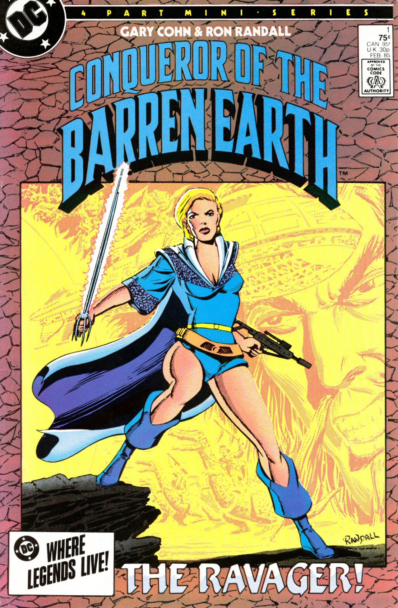 Read online Conqueror of the Barren Earth comic -  Issue #1 - 1