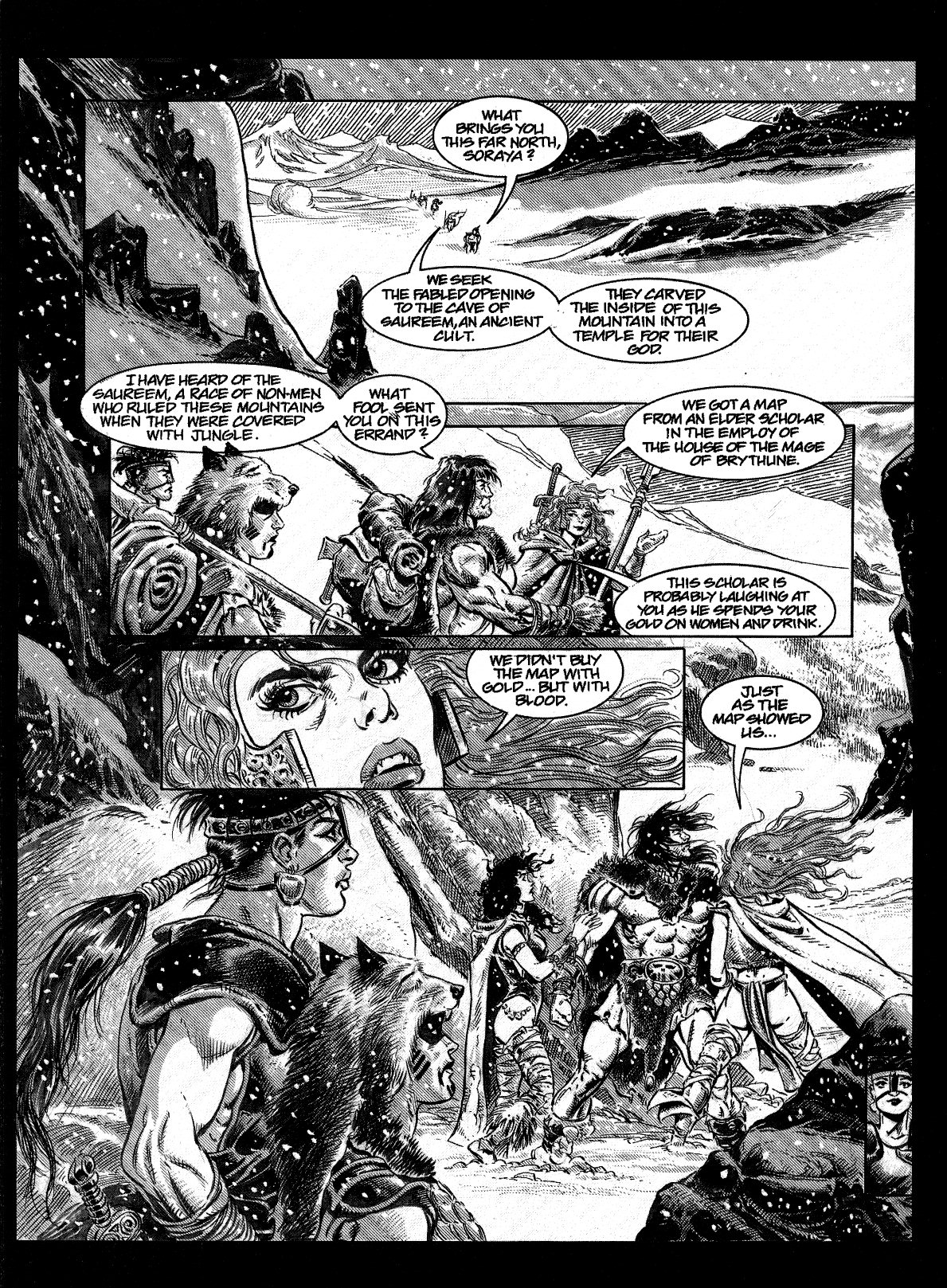 Read online Conan the Savage comic -  Issue #7 - 11