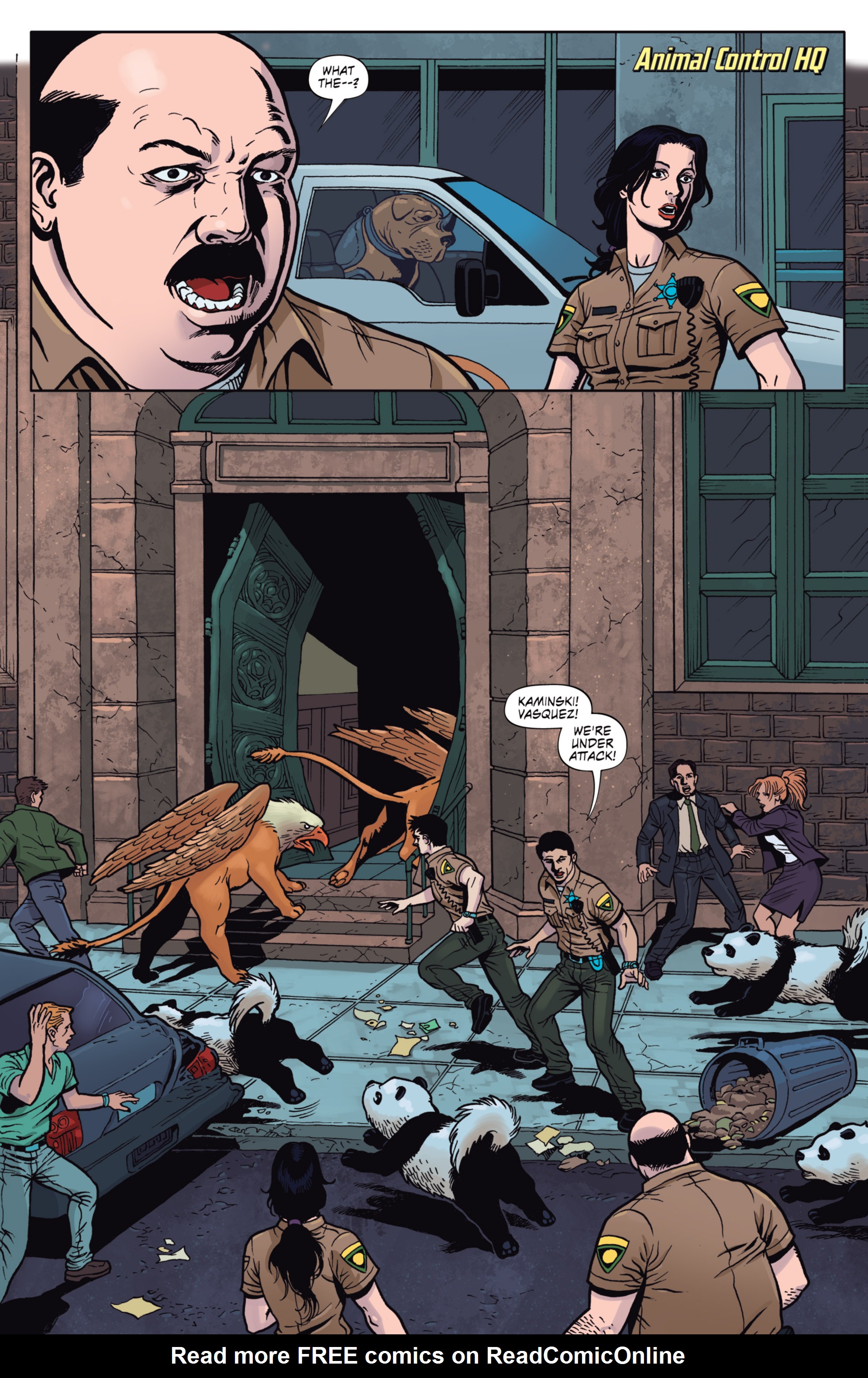 Read online Creature Cops: Special Varmint Unit comic -  Issue # _TPB - 54