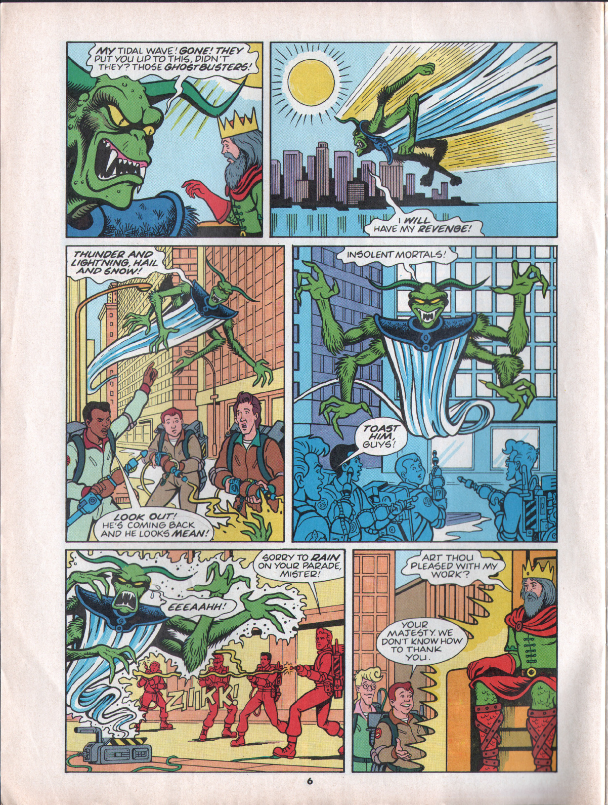 Read online The Real Ghostbusters comic -  Issue #90 - 6