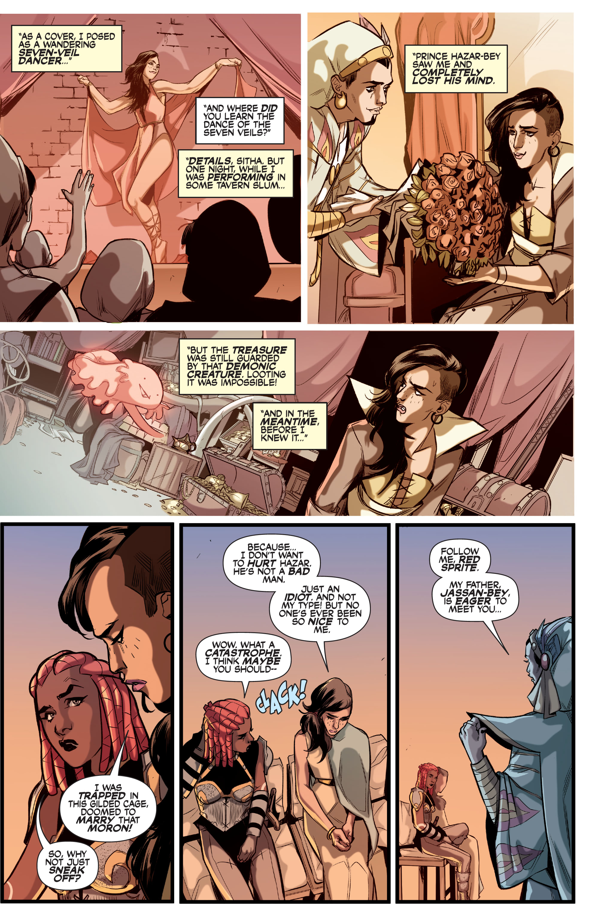 Read online Red Sonja: Red Sitha comic -  Issue #2 - 24