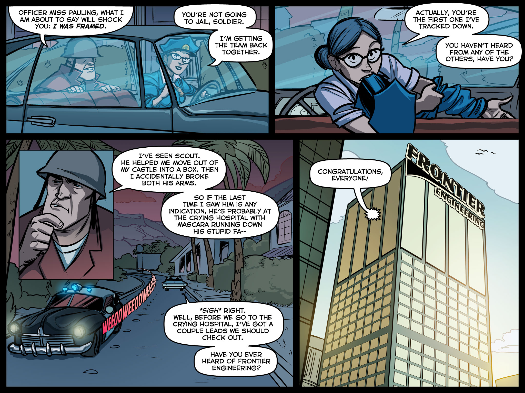 Read online Team Fortress 2 comic -  Issue #1 - 44