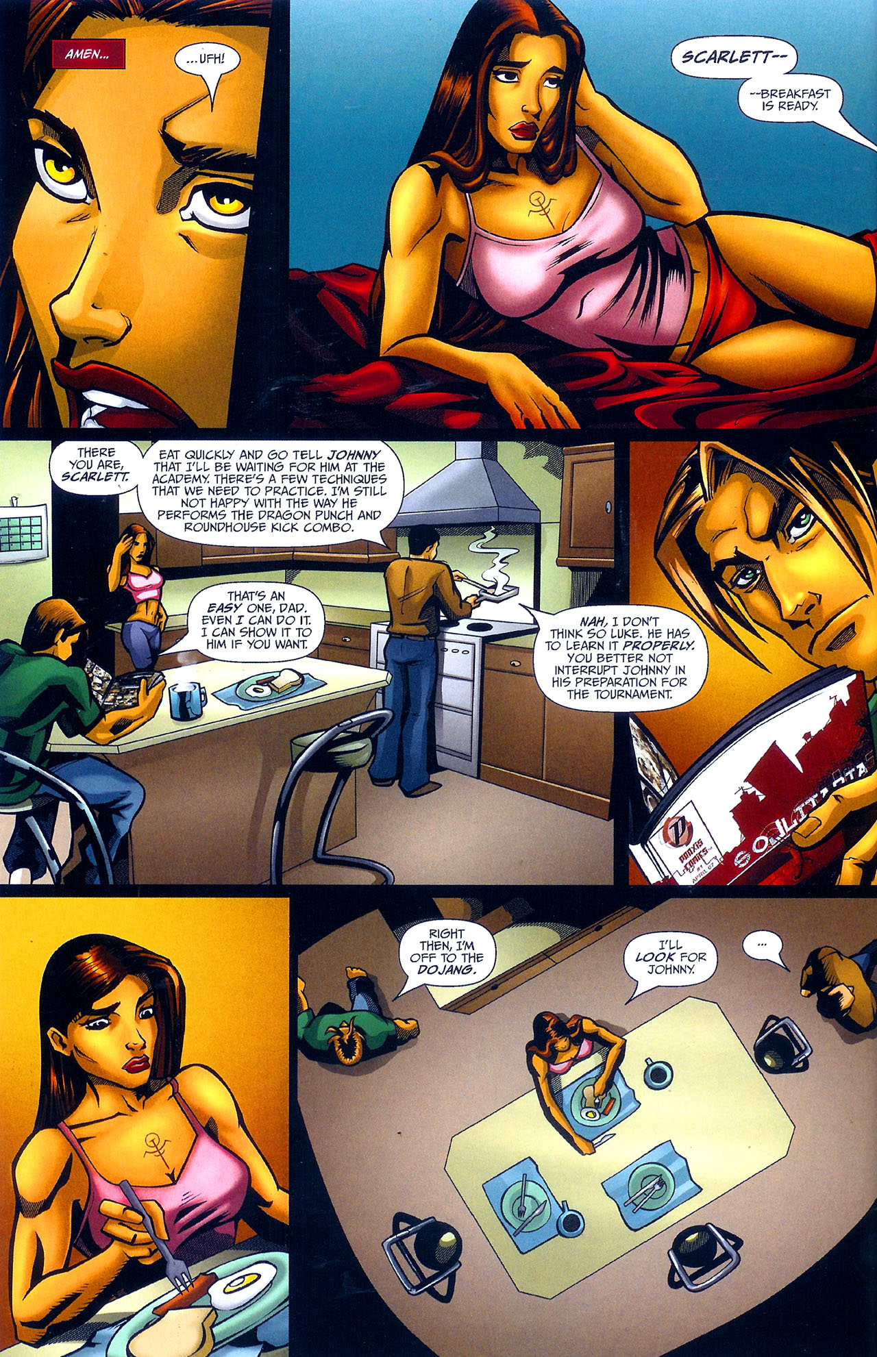 Read online Scarlett's Curse comic -  Issue #2 - 5